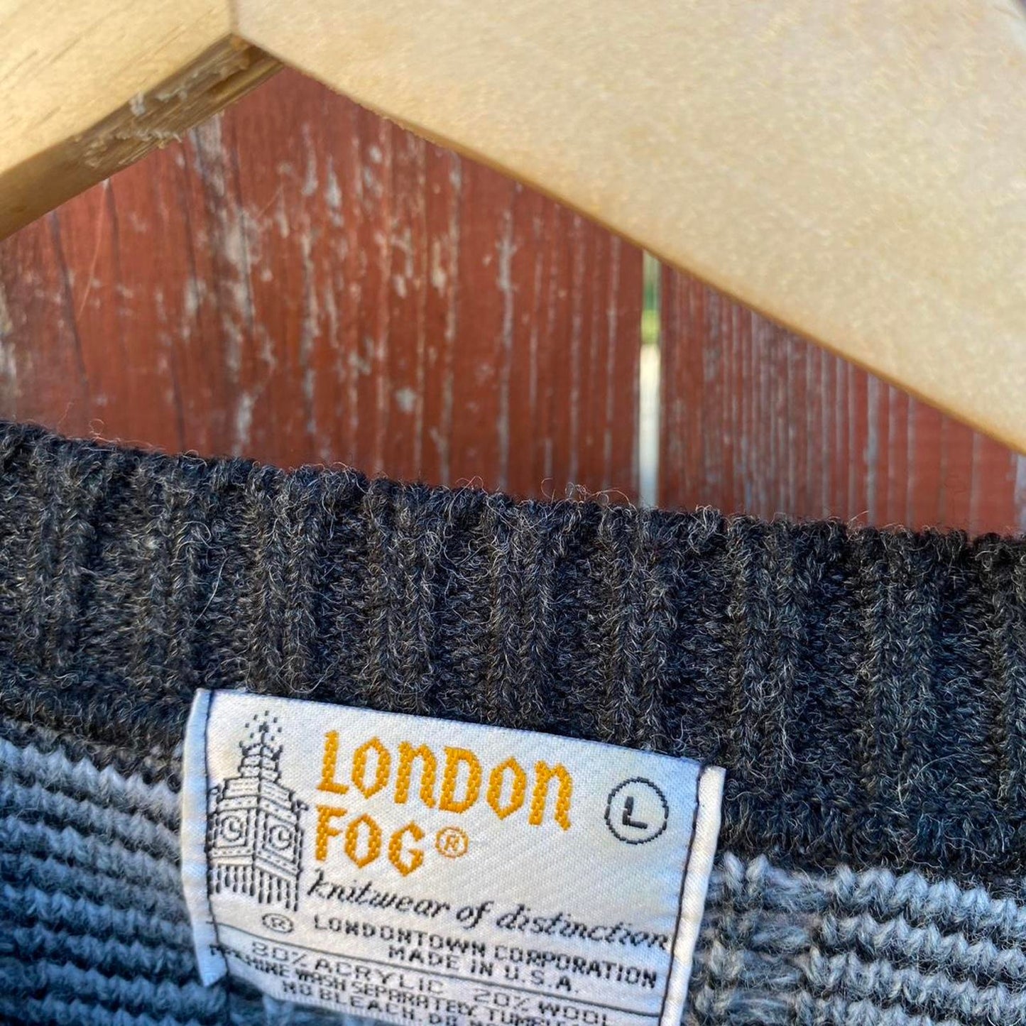 London Fog Sweater