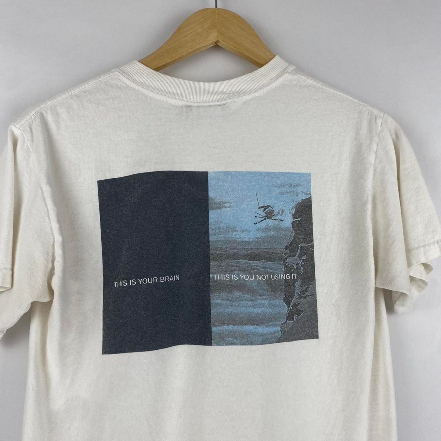 Not Using Your Brain Tee - S