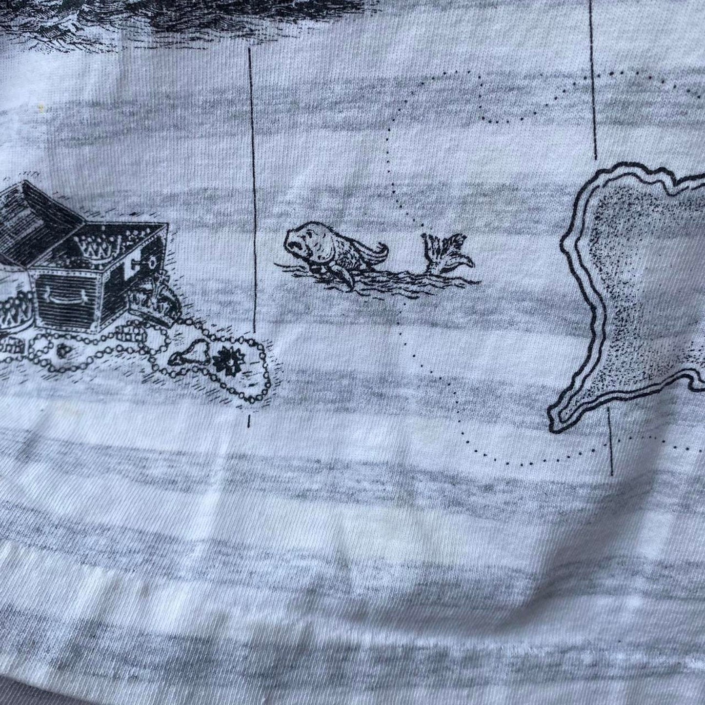 Virgin Islands Map Tee
