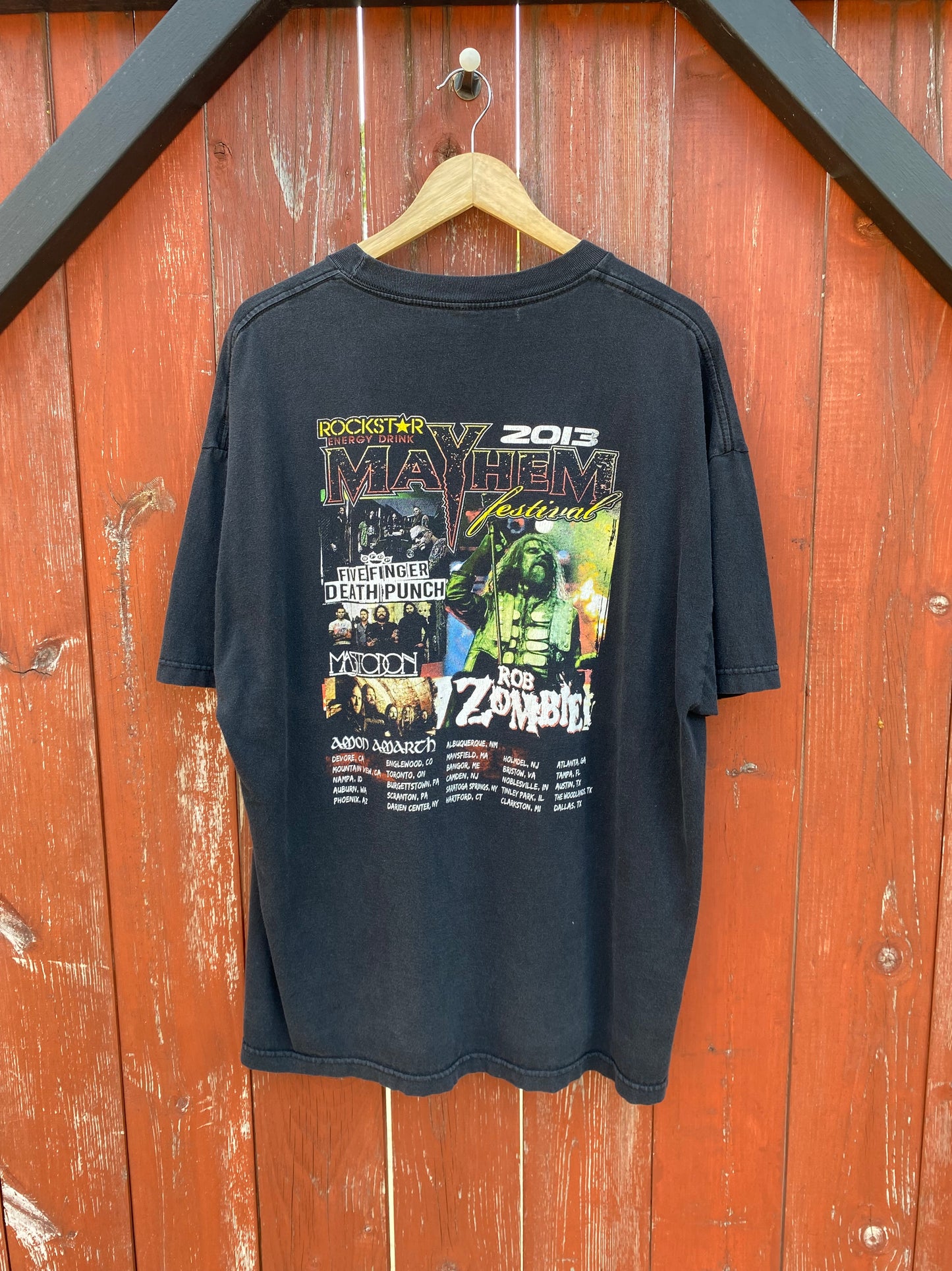 Rockstar mayhem festival tee