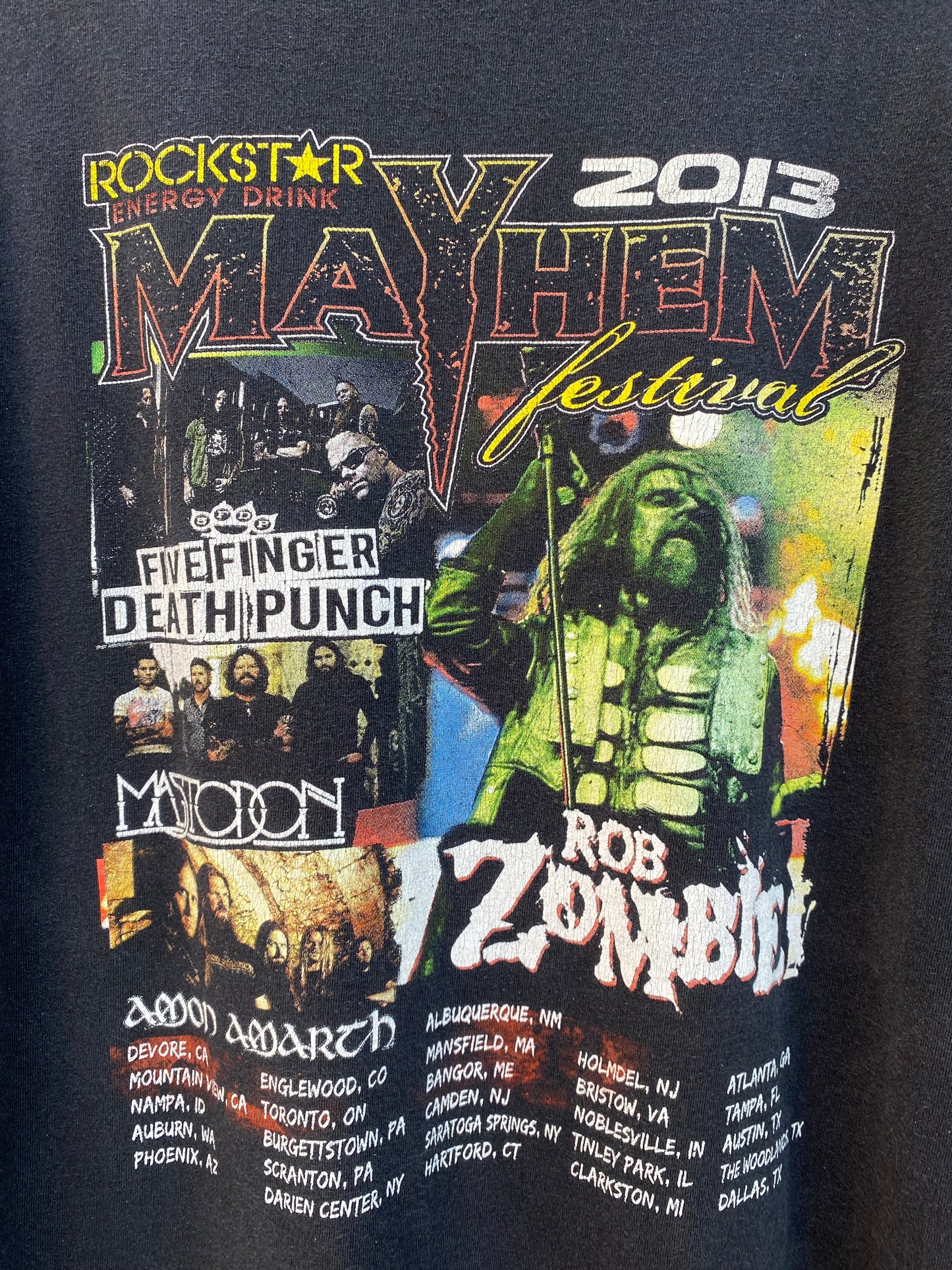Rockstar mayhem festival tee