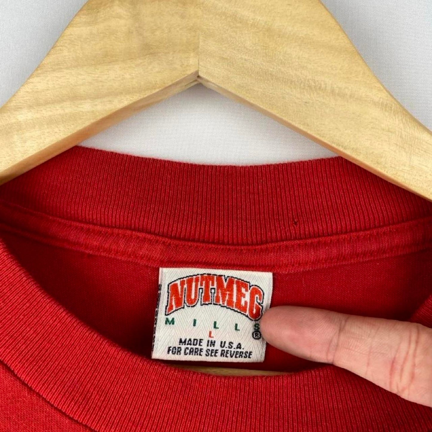 Nutmeg Red Wings Tee - L