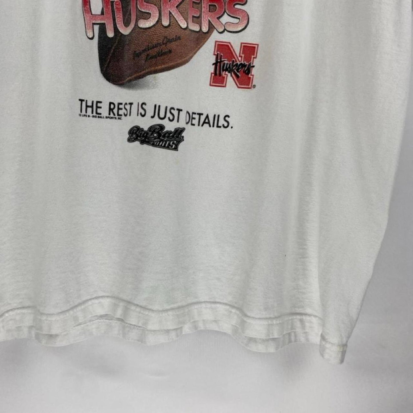 Football is Life Husker Tee - XL