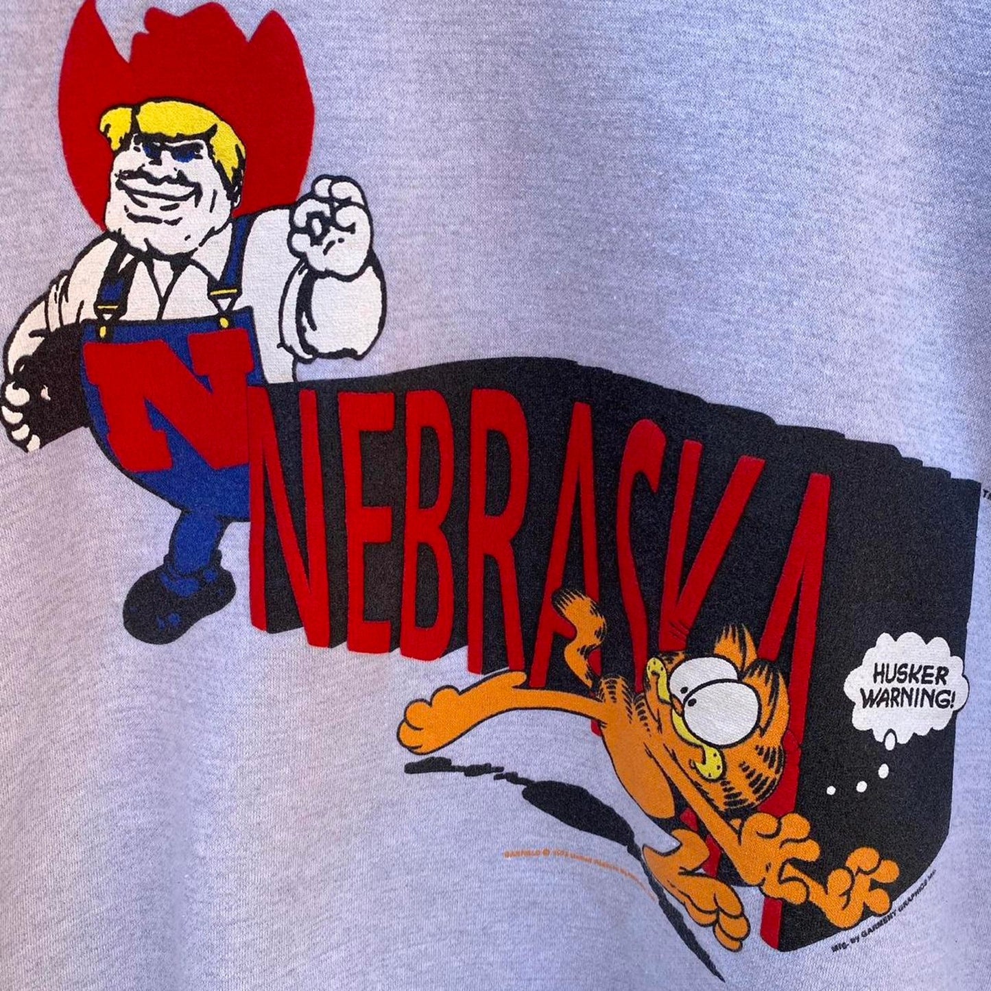 Nebraska Garfield Sweatshirt