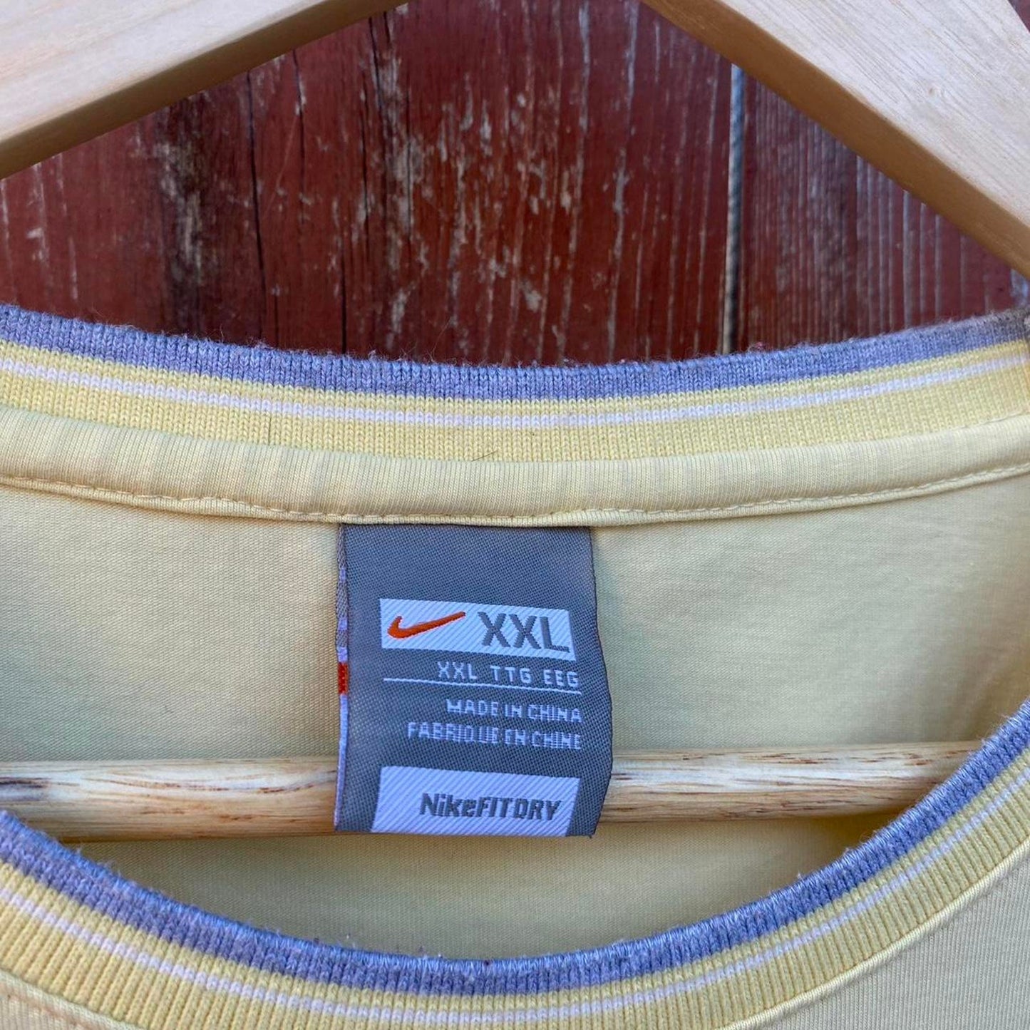 Yellow Nike Tee