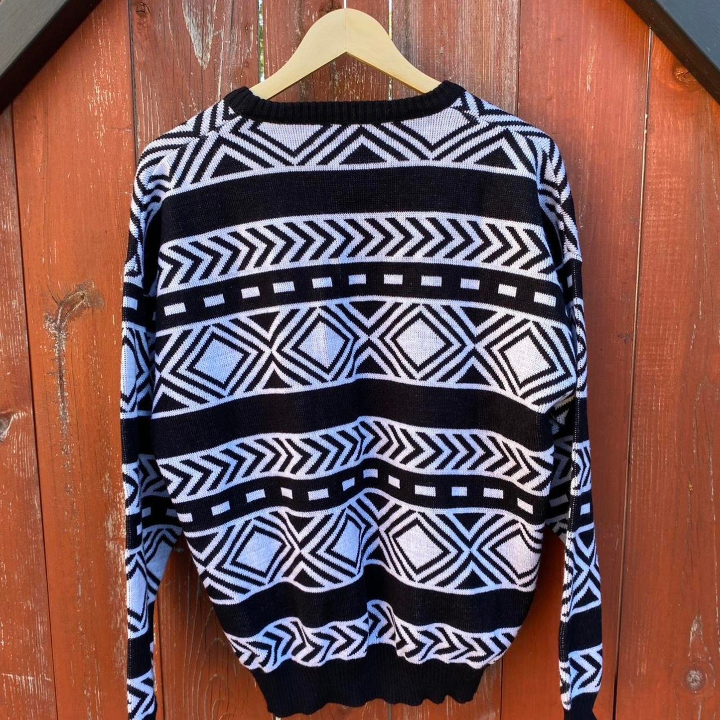 Black and White Sweater