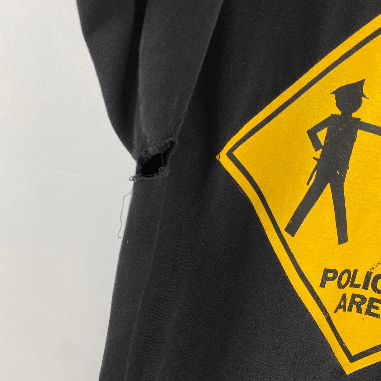 Danger Police In Area Tee - L