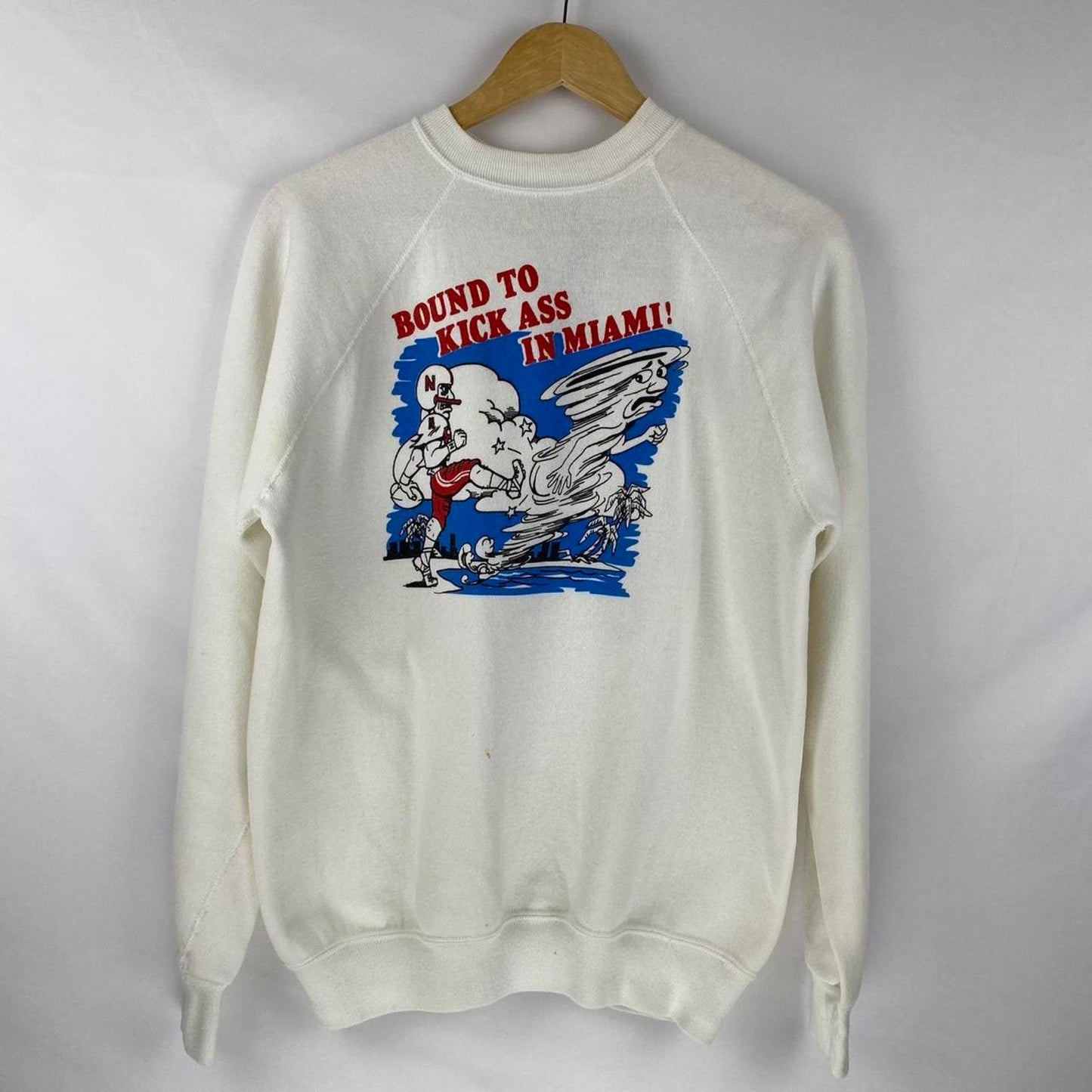 Nebraska Ass Kickin' Football Sweatshirt - XL