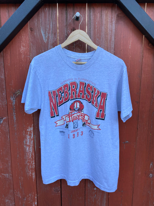 Husker Orange bowl Tee - M