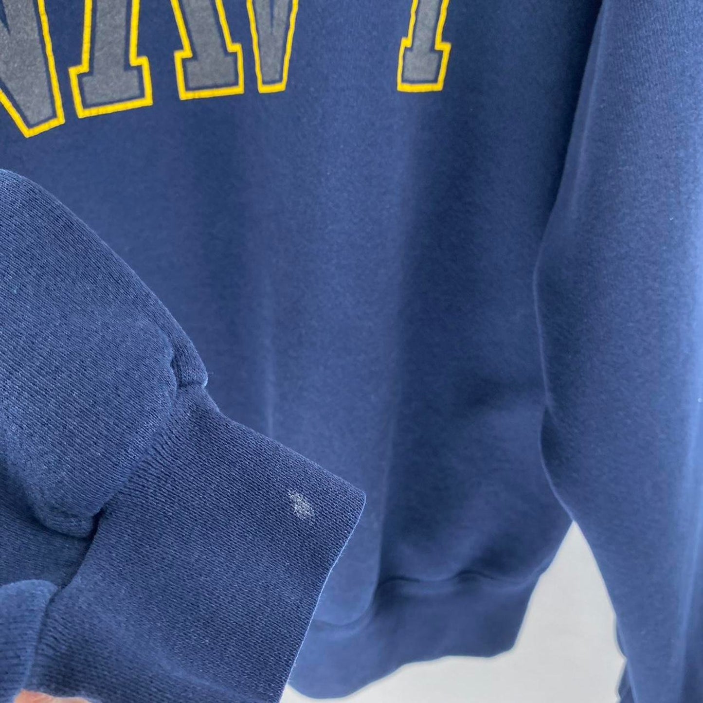 Navy Hoodie - L