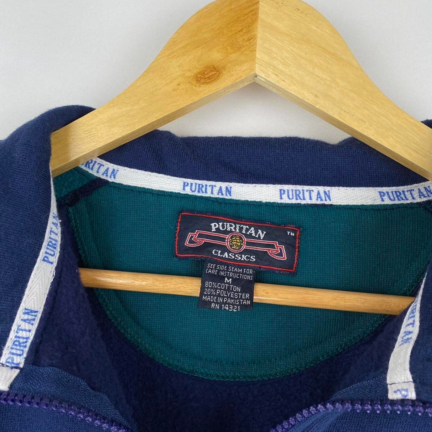 Quarter Zip Sweatshirt - M
