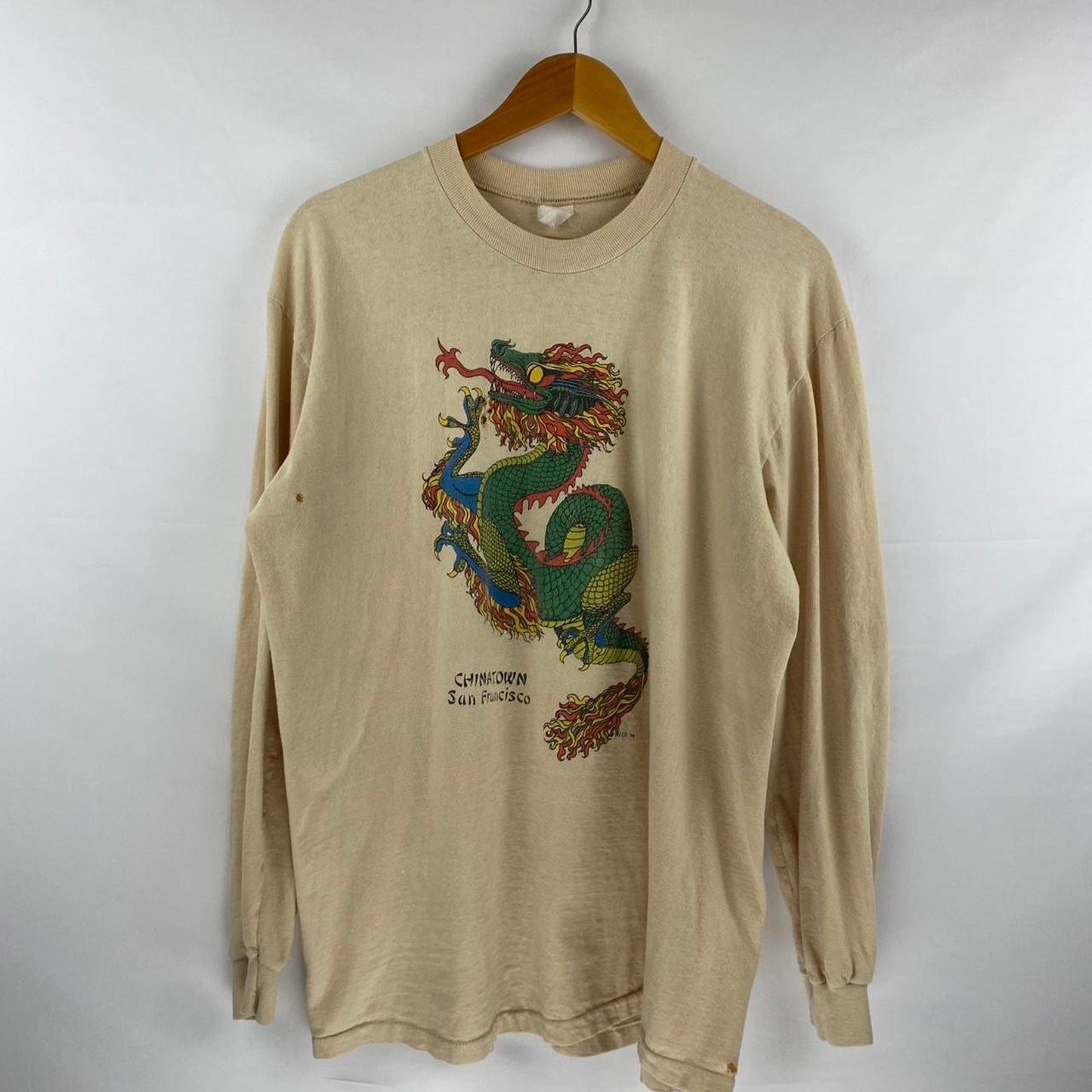 79' China Town Dragon Long Sleeve - XL