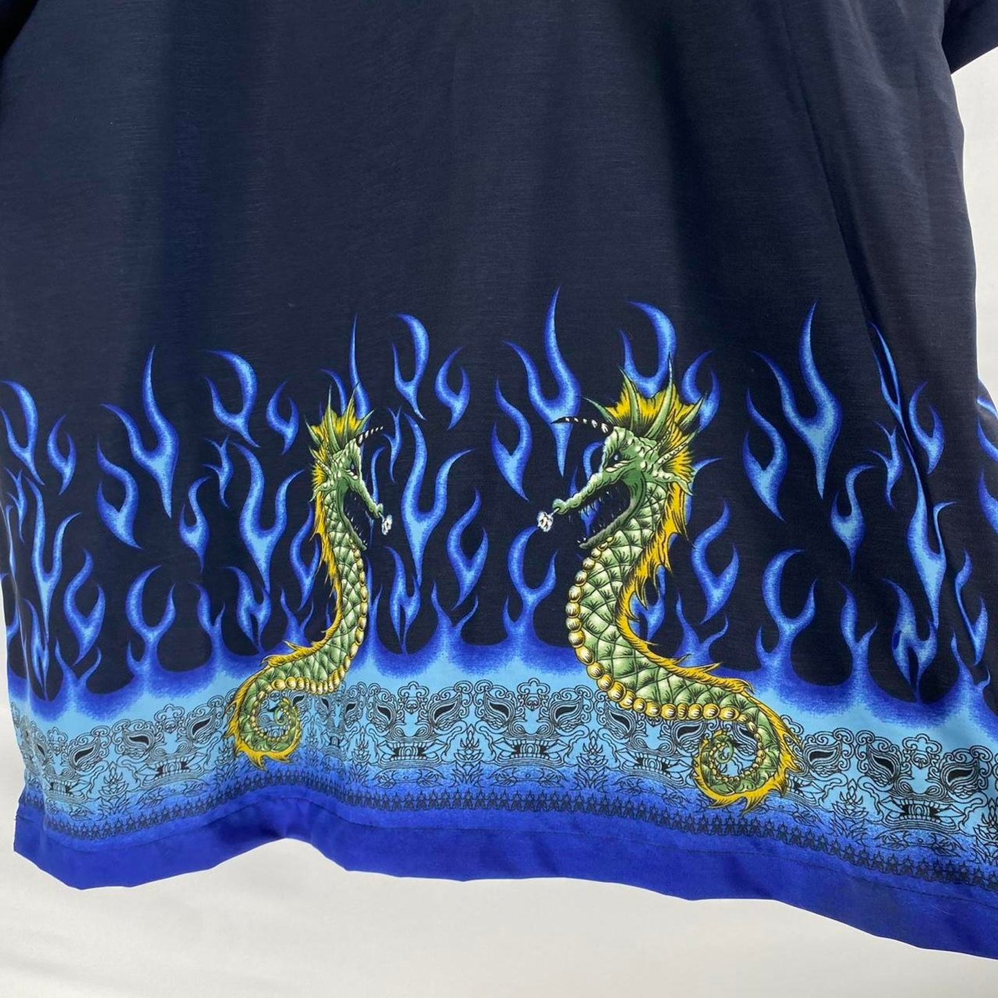 Dragon & Flames Tee - XL