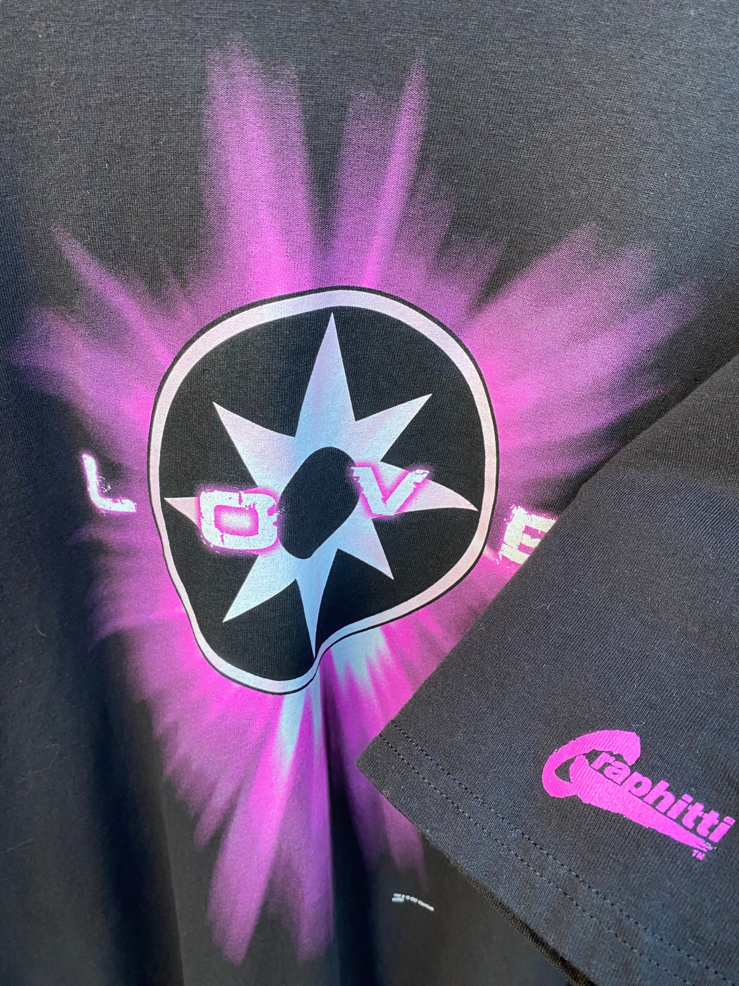 Pink Lantern Graphitti Tee - XXXL