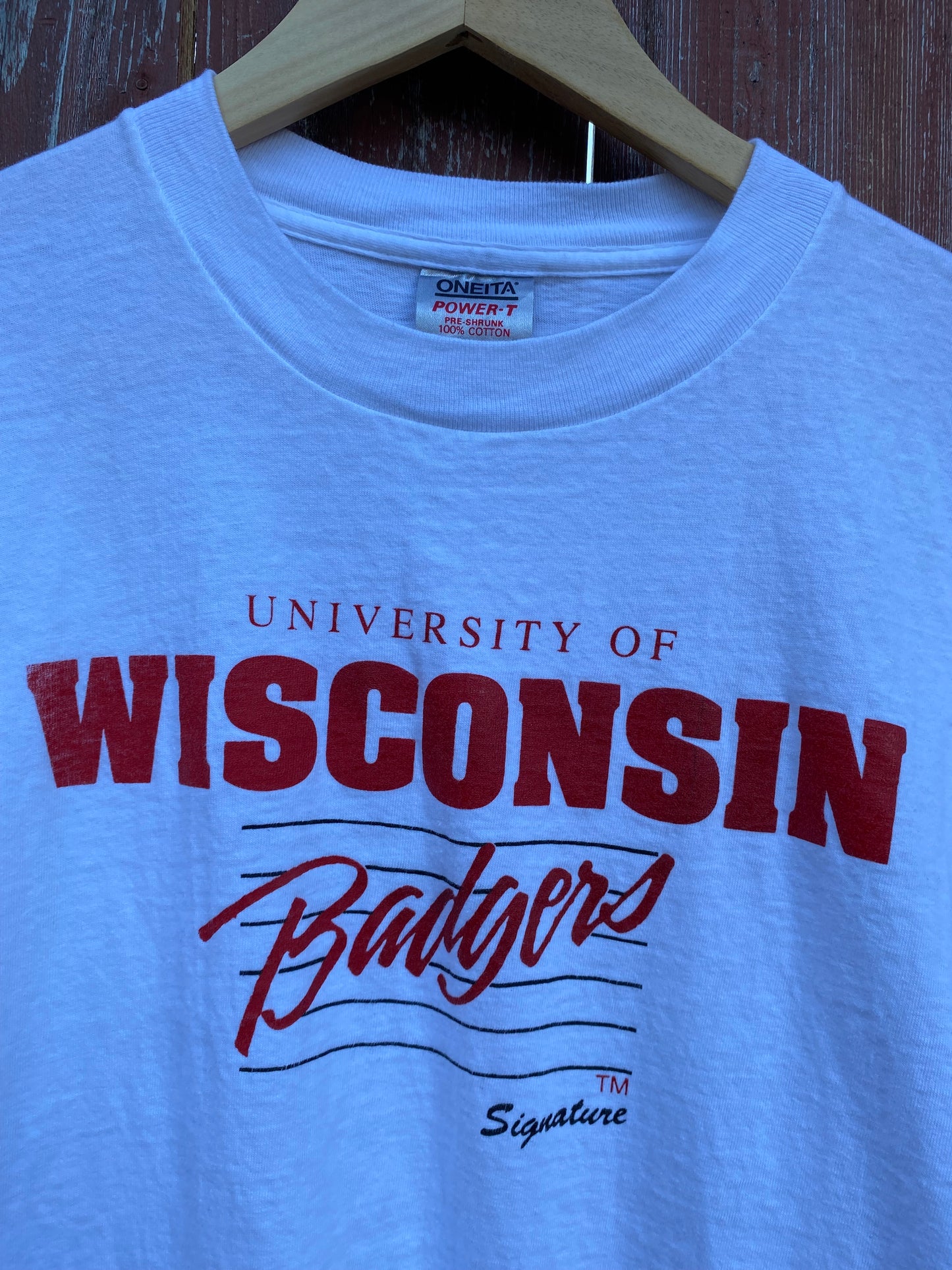 Wisconsin Badgers Tee - XL