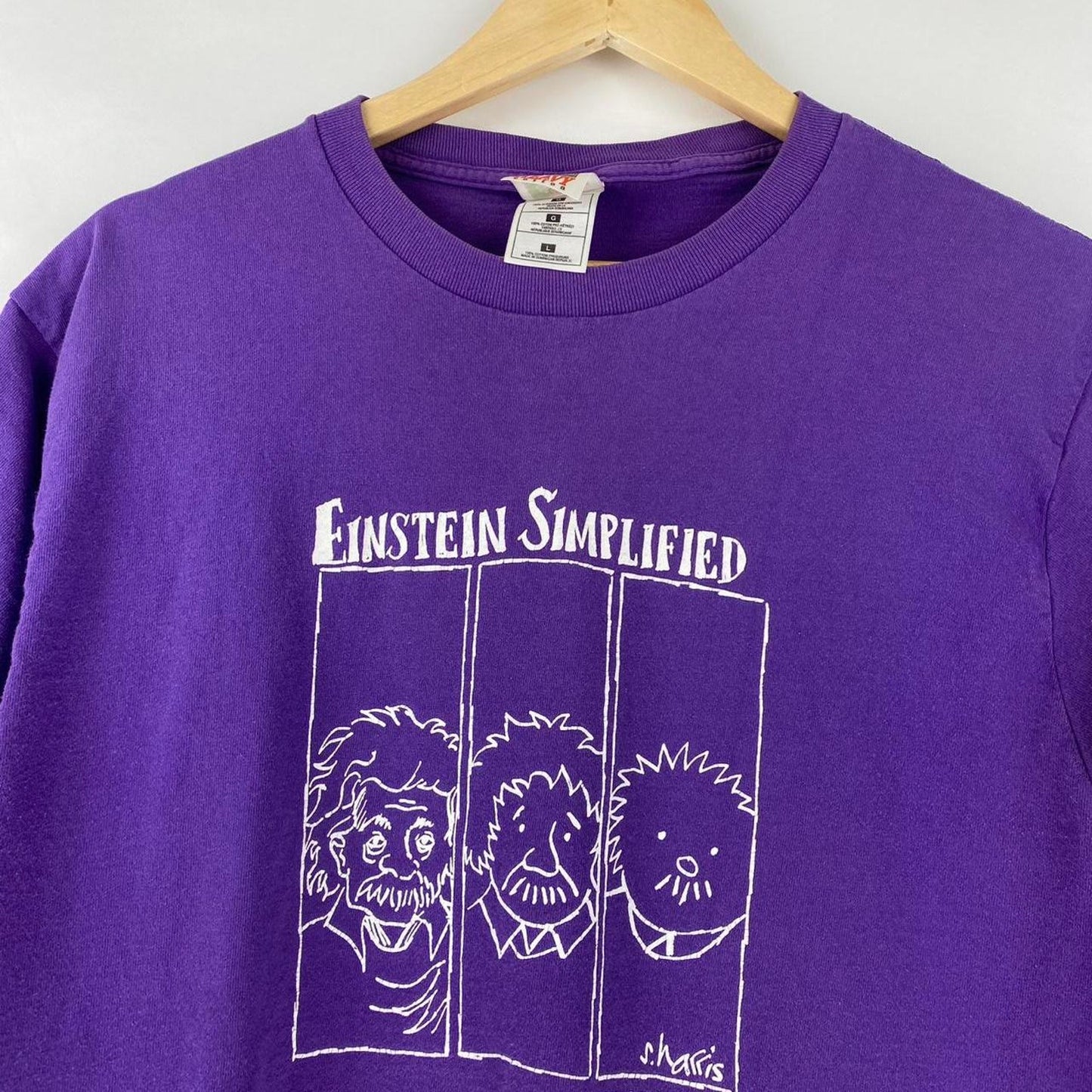 Einstein Simplified Tee - L