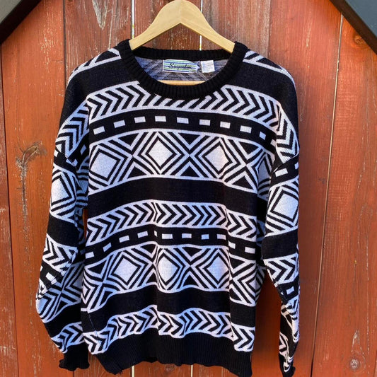 Black and White Sweater