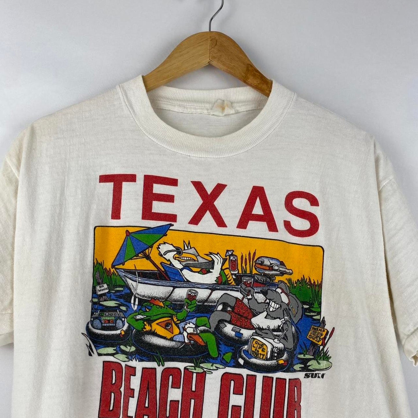 Texas Beach Club Tee - M
