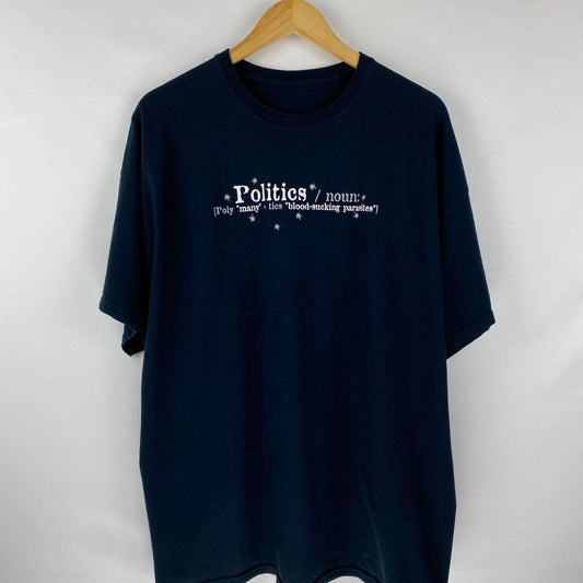 Politics Tee - XXL