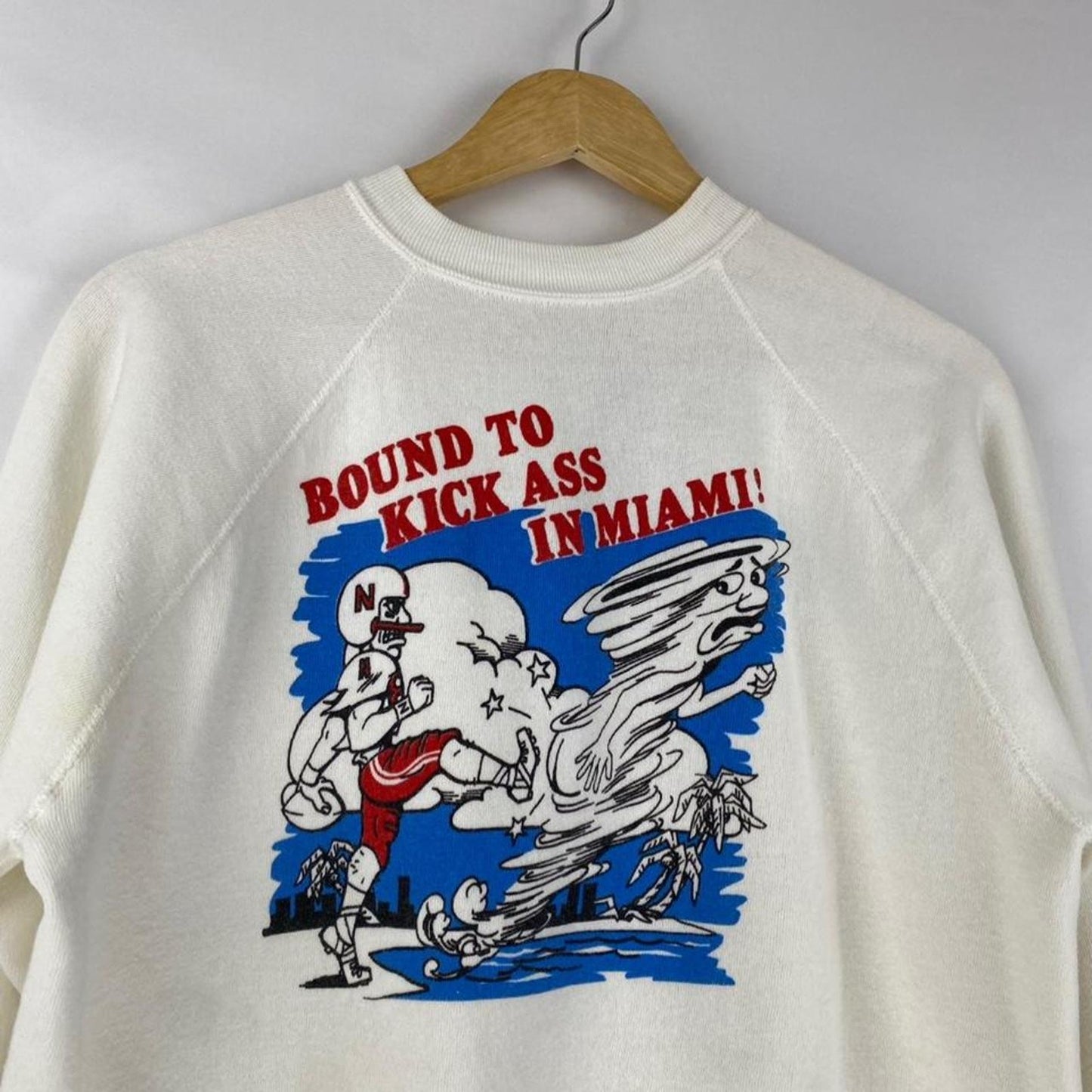 Nebraska Ass Kickin' Football Sweatshirt - XL