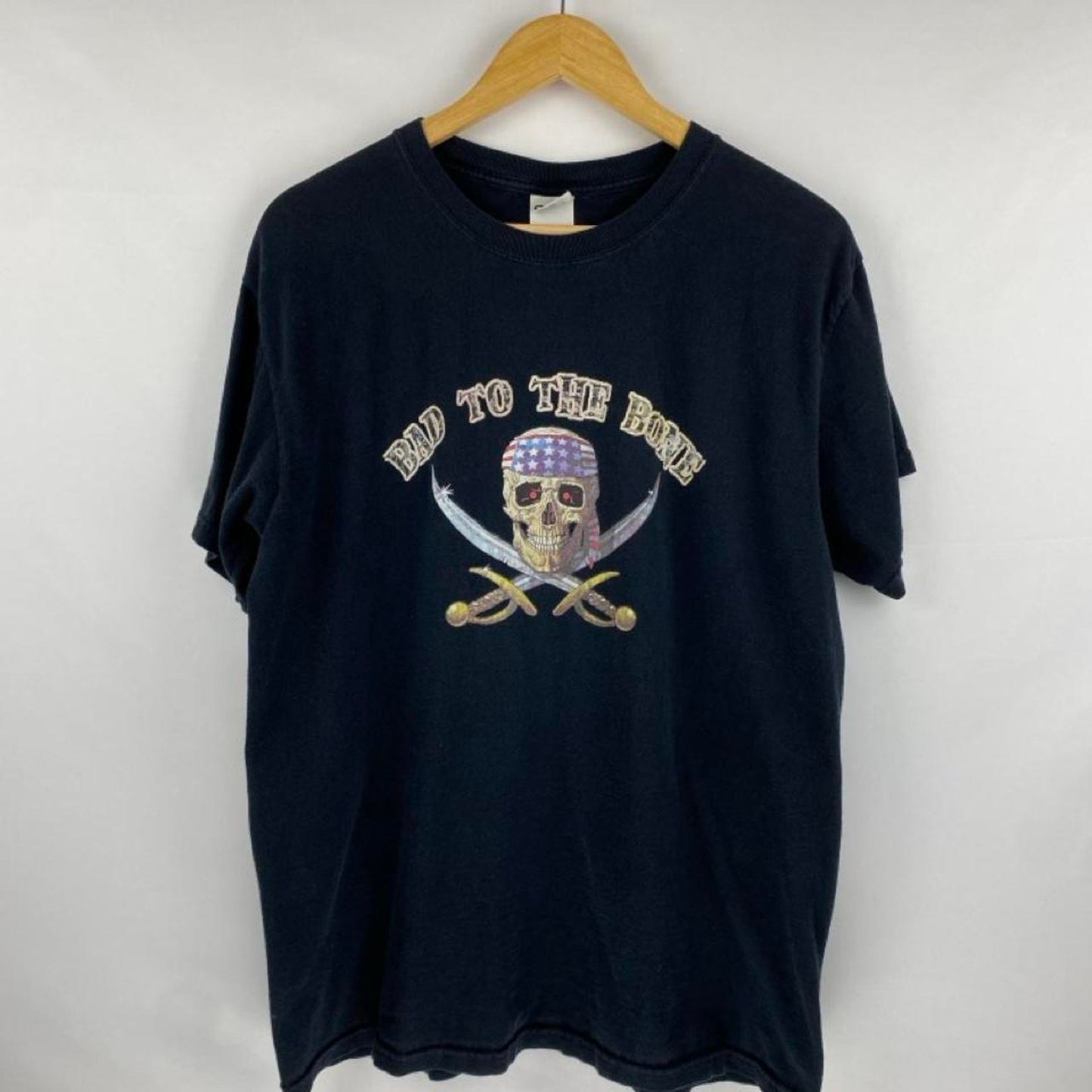 Y2K Bad to the Bone Tee - L
