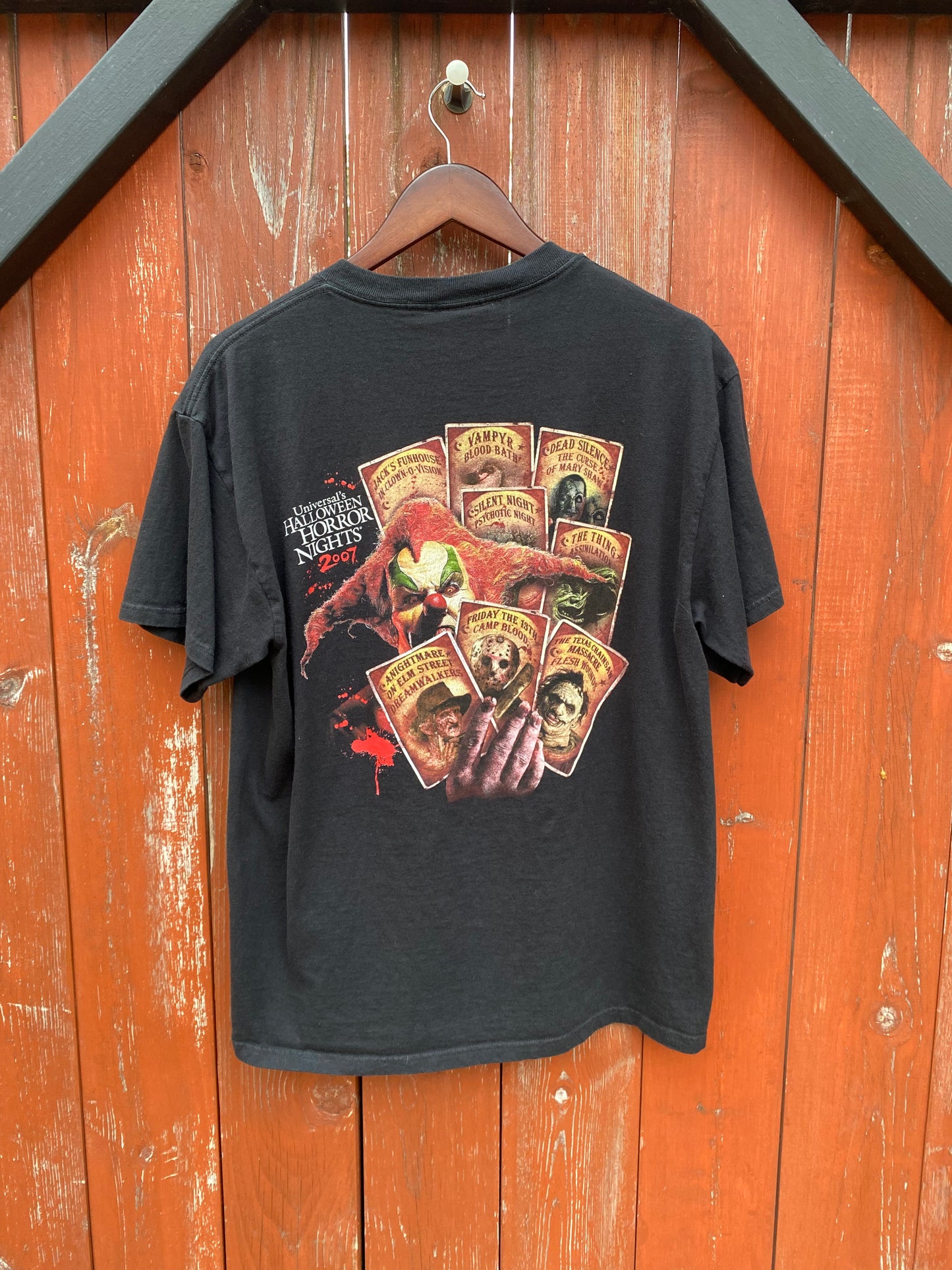 07’ Halloween Horror Nights Tee - L