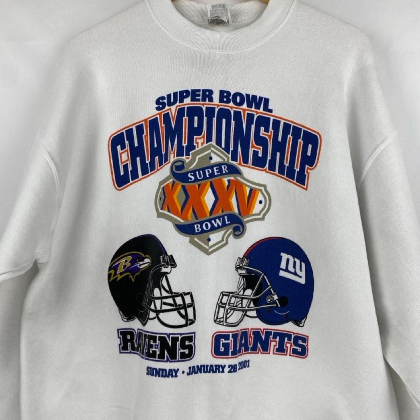 01' Super Bowl Sweatshirt - XL