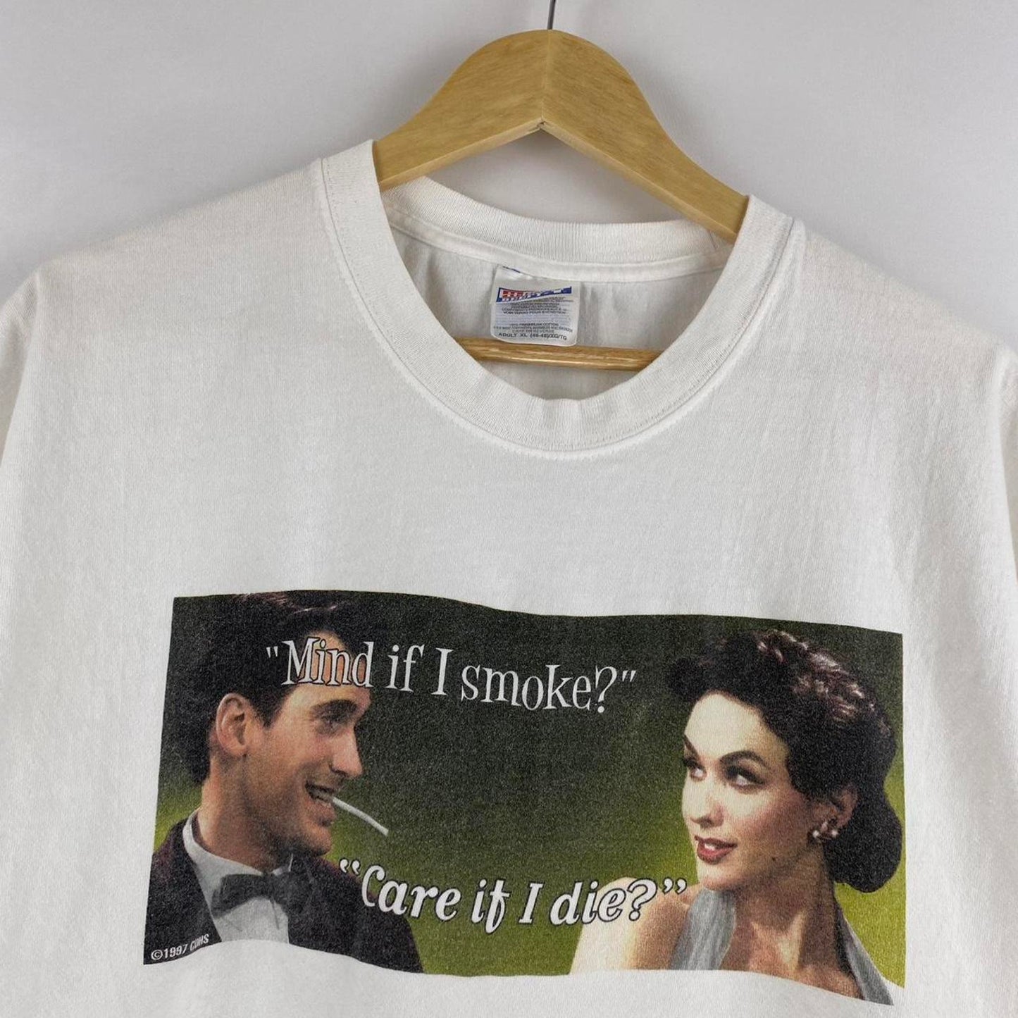 "Mind if I die?" Tee - XL