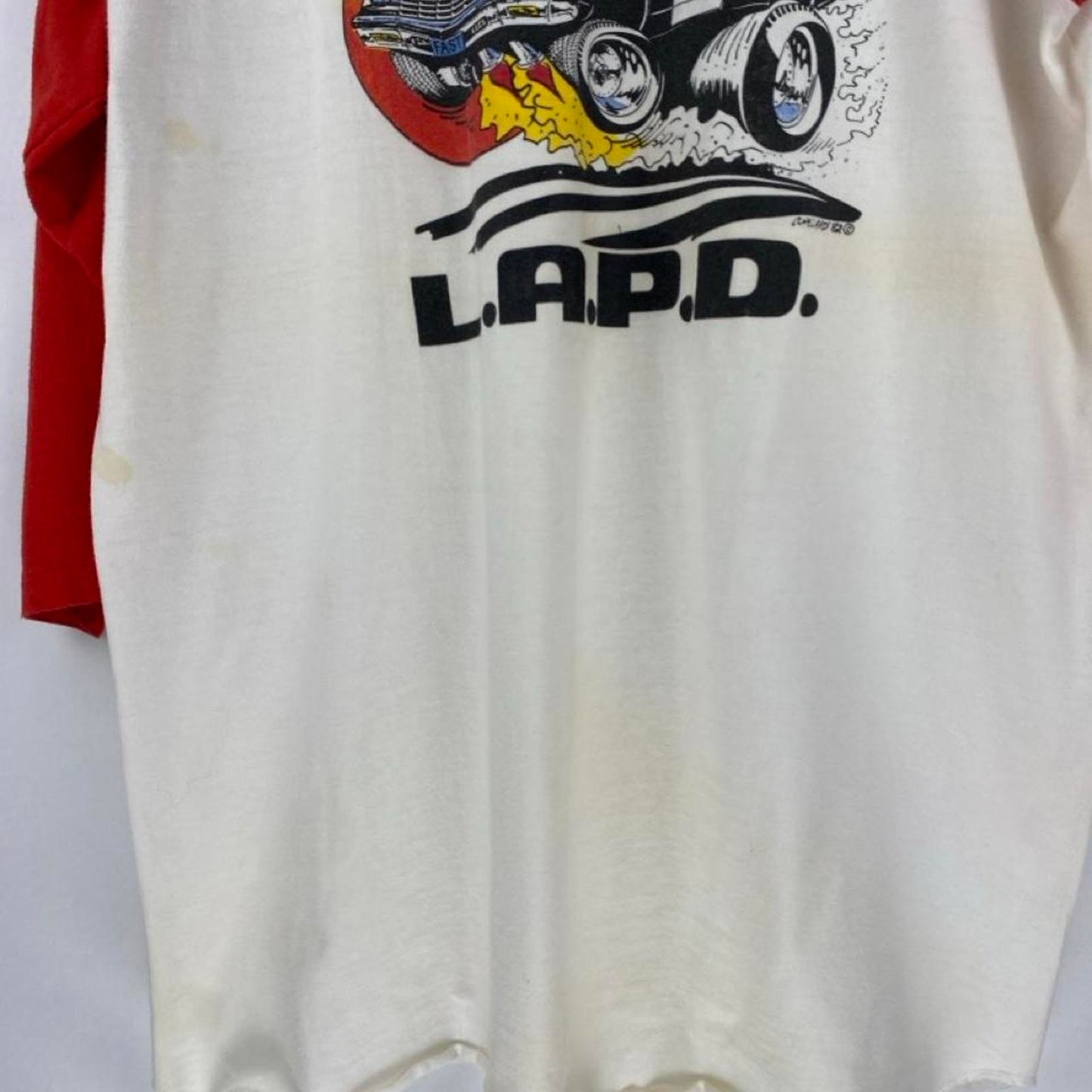 L.A.P.D. CODE 7 Baseball Tee - XL