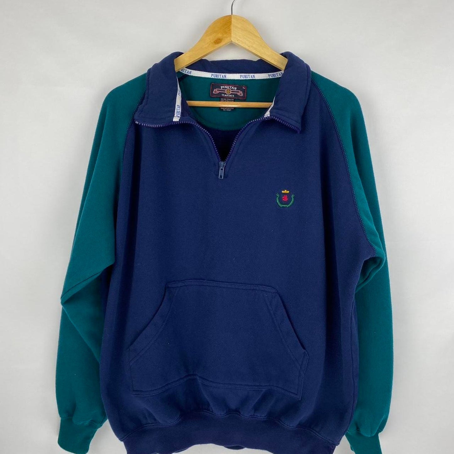 Quarter Zip Sweatshirt - M