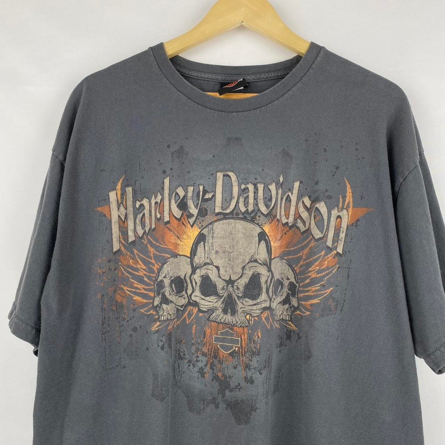 3 Skull Harley Tee - XL