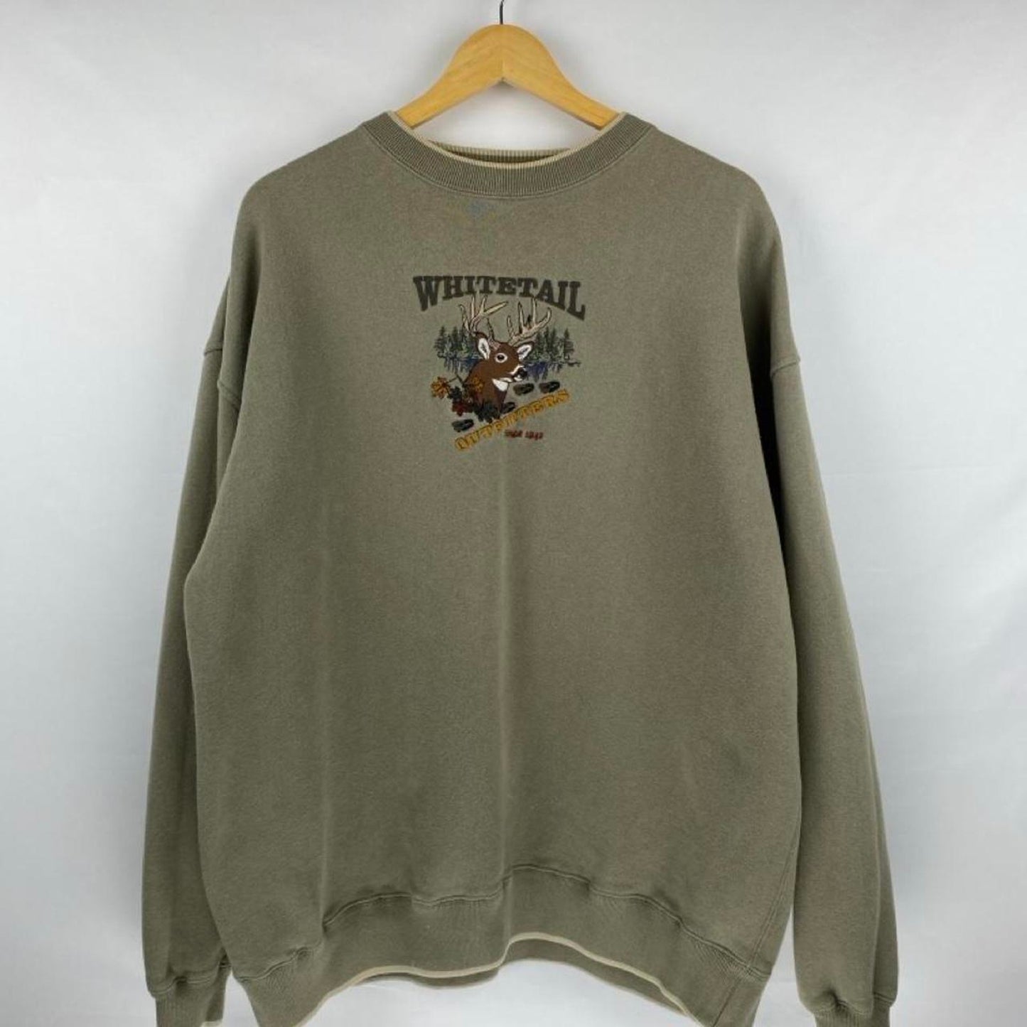 White Tail Deer Sweatshirt - XXL