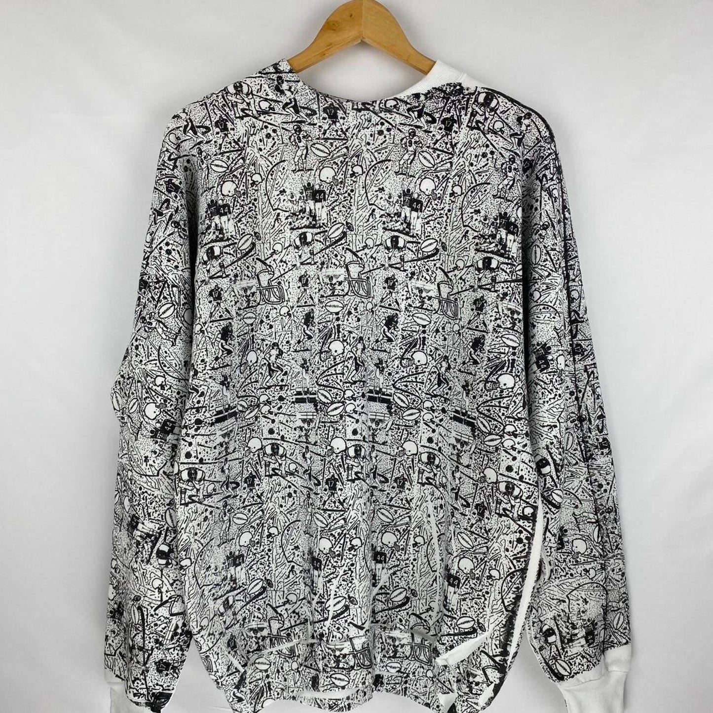 Football AOP Sweatshirt - XL