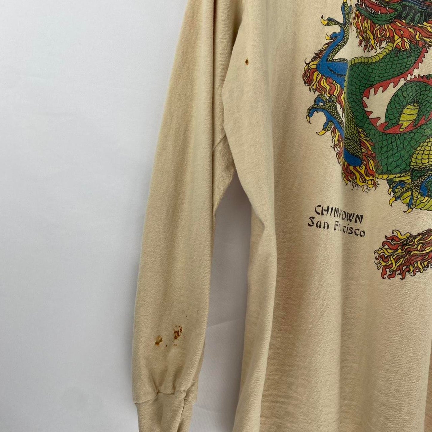 79' China Town Dragon Long Sleeve - XL