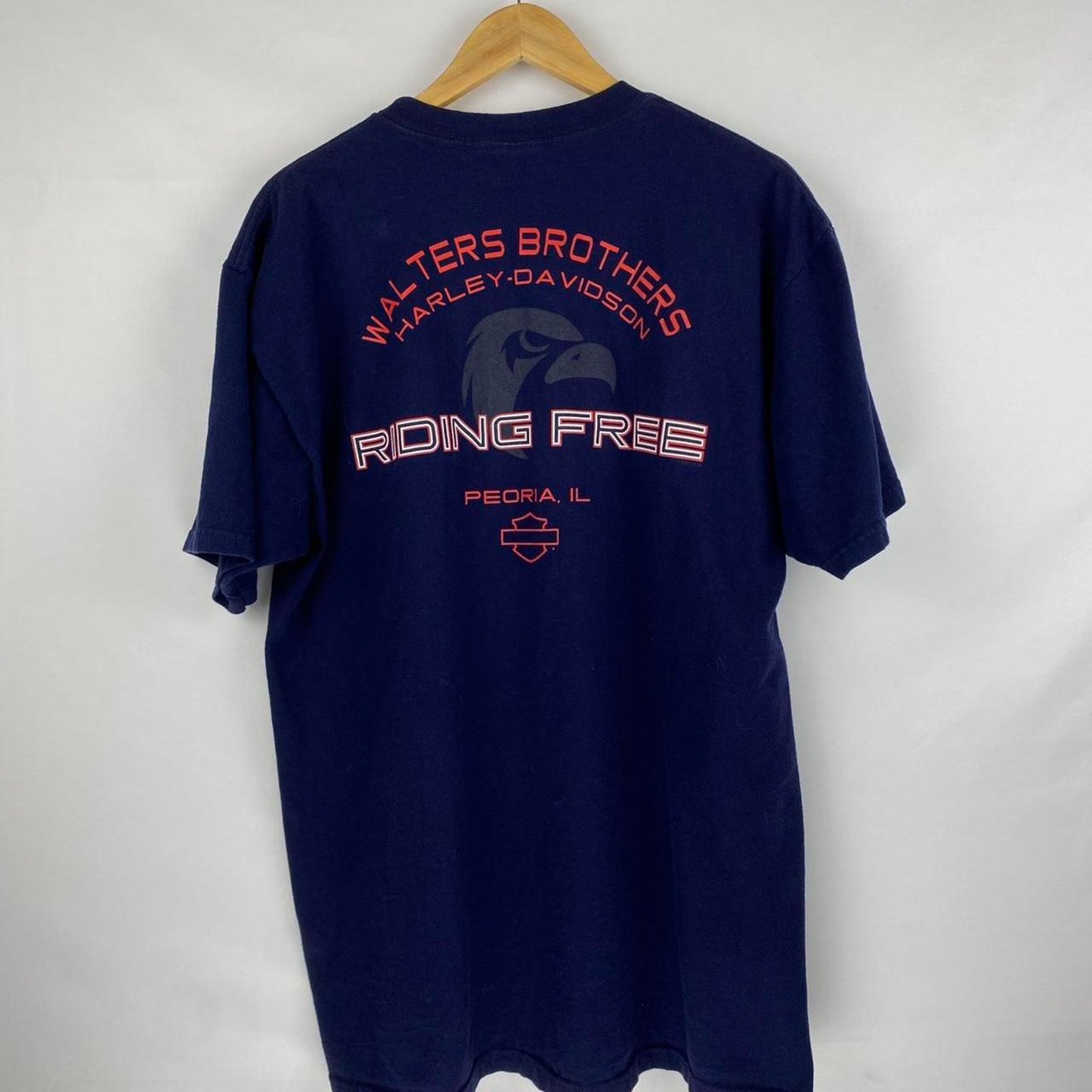 02' Flame Harley Tee - XL