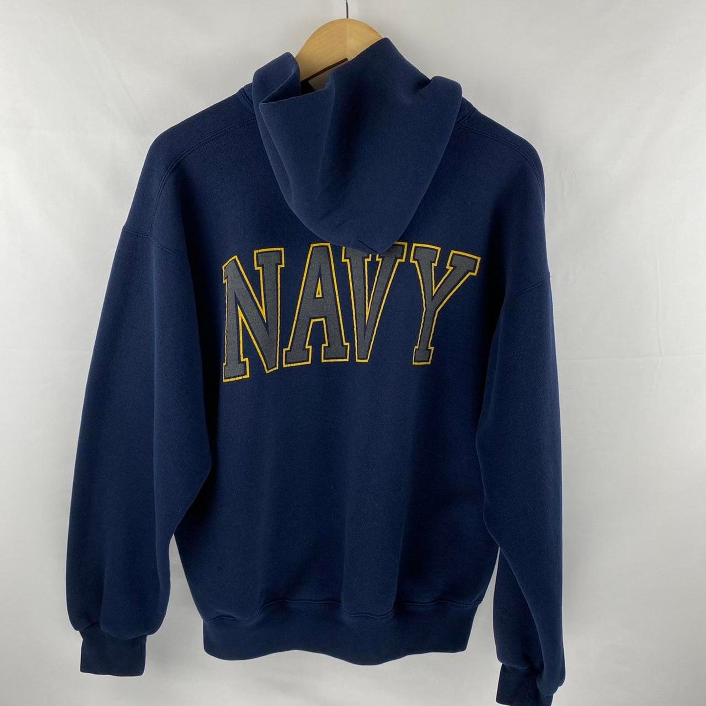 Navy Hoodie - L