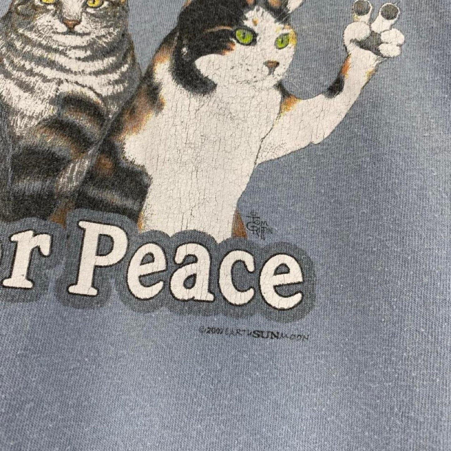 Cats for Peace Tee - L