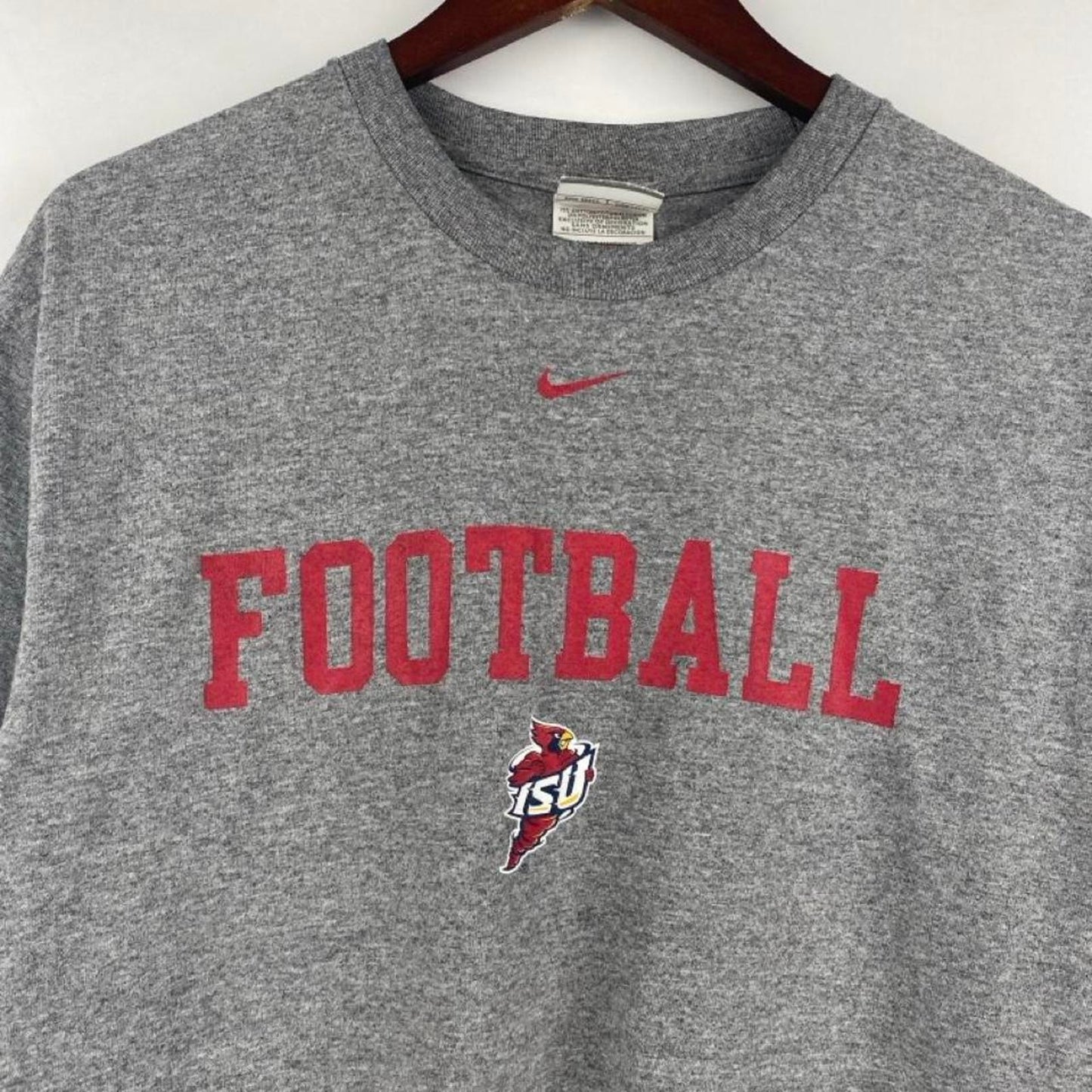 ISU Football Nike Tee - L
