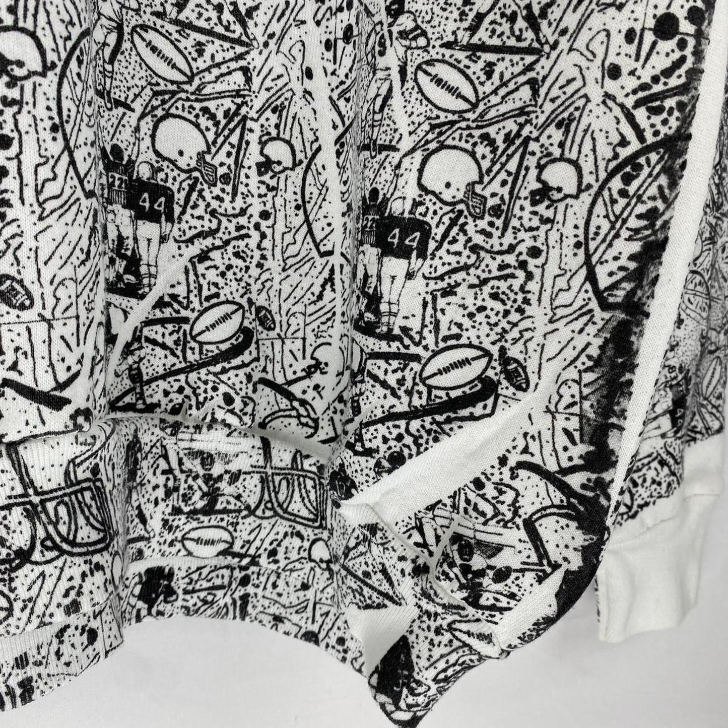 Football AOP Sweatshirt - XL