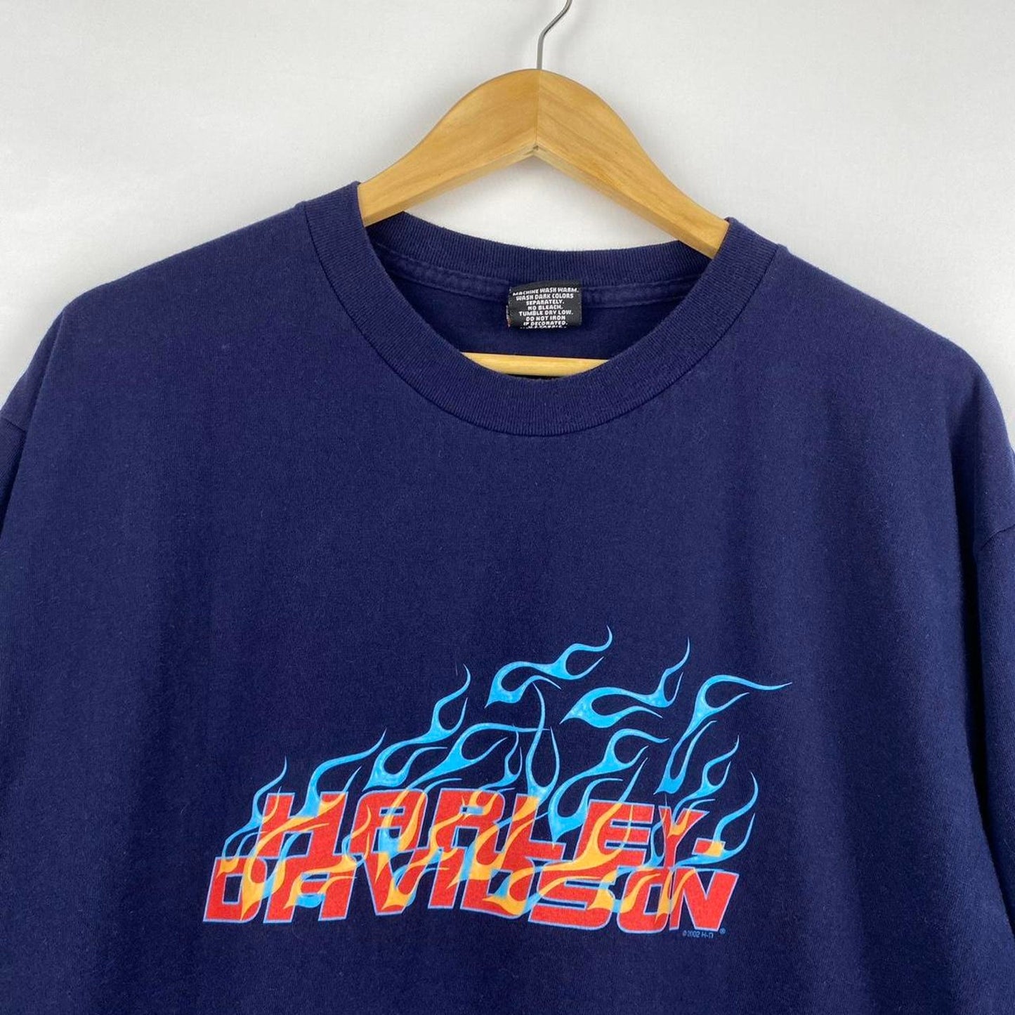 02' Flame Harley Tee - XL