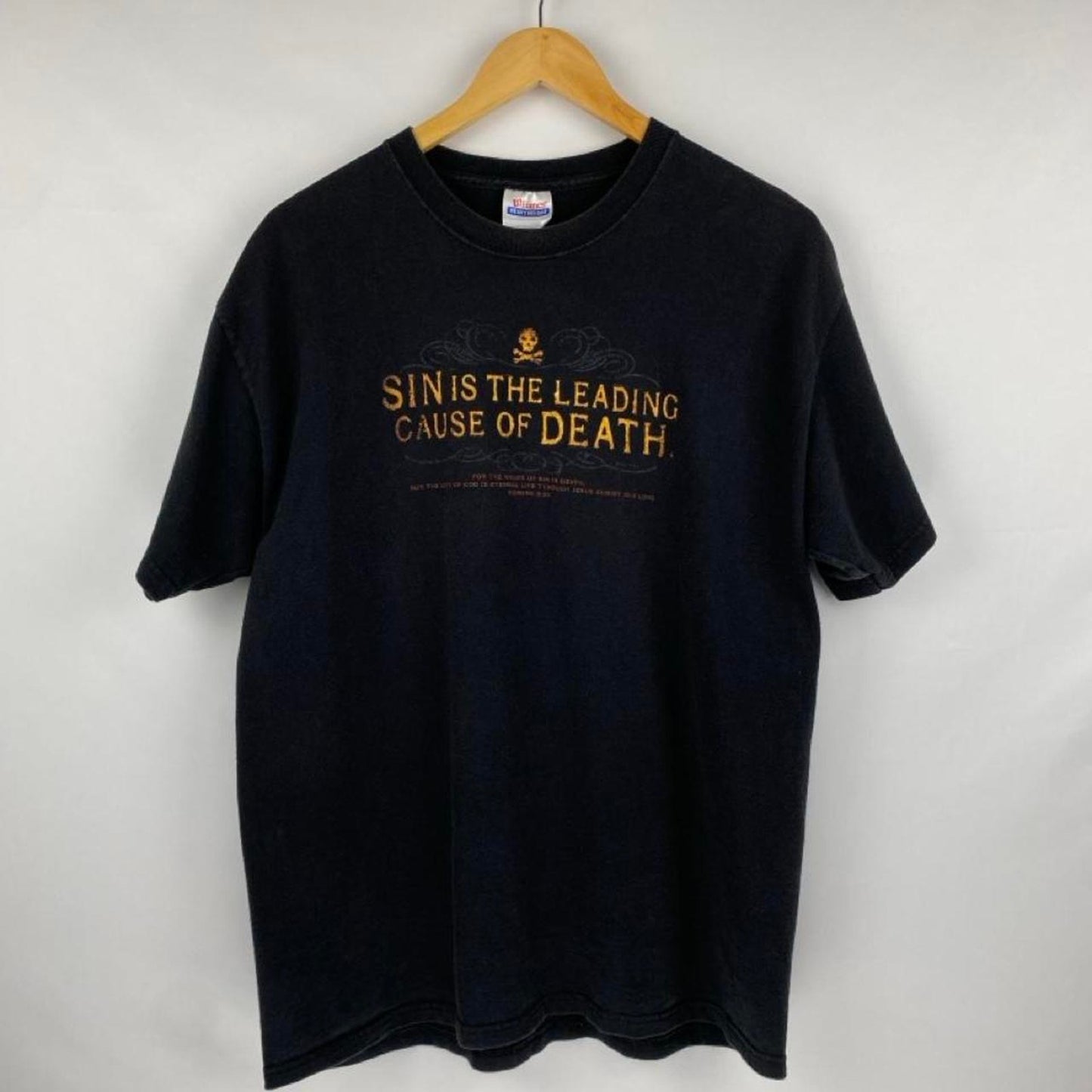 Sins Leading Cause of Death Tee - L