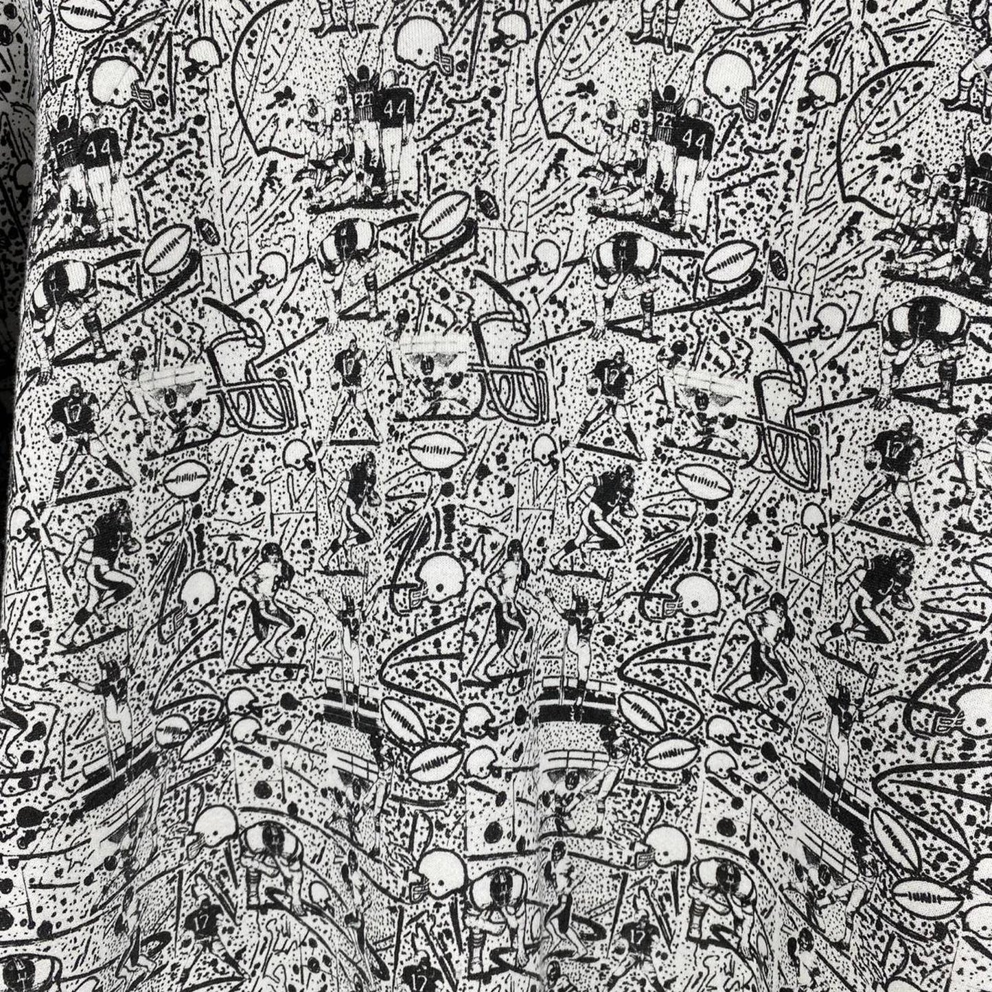 Football AOP Sweatshirt - XL