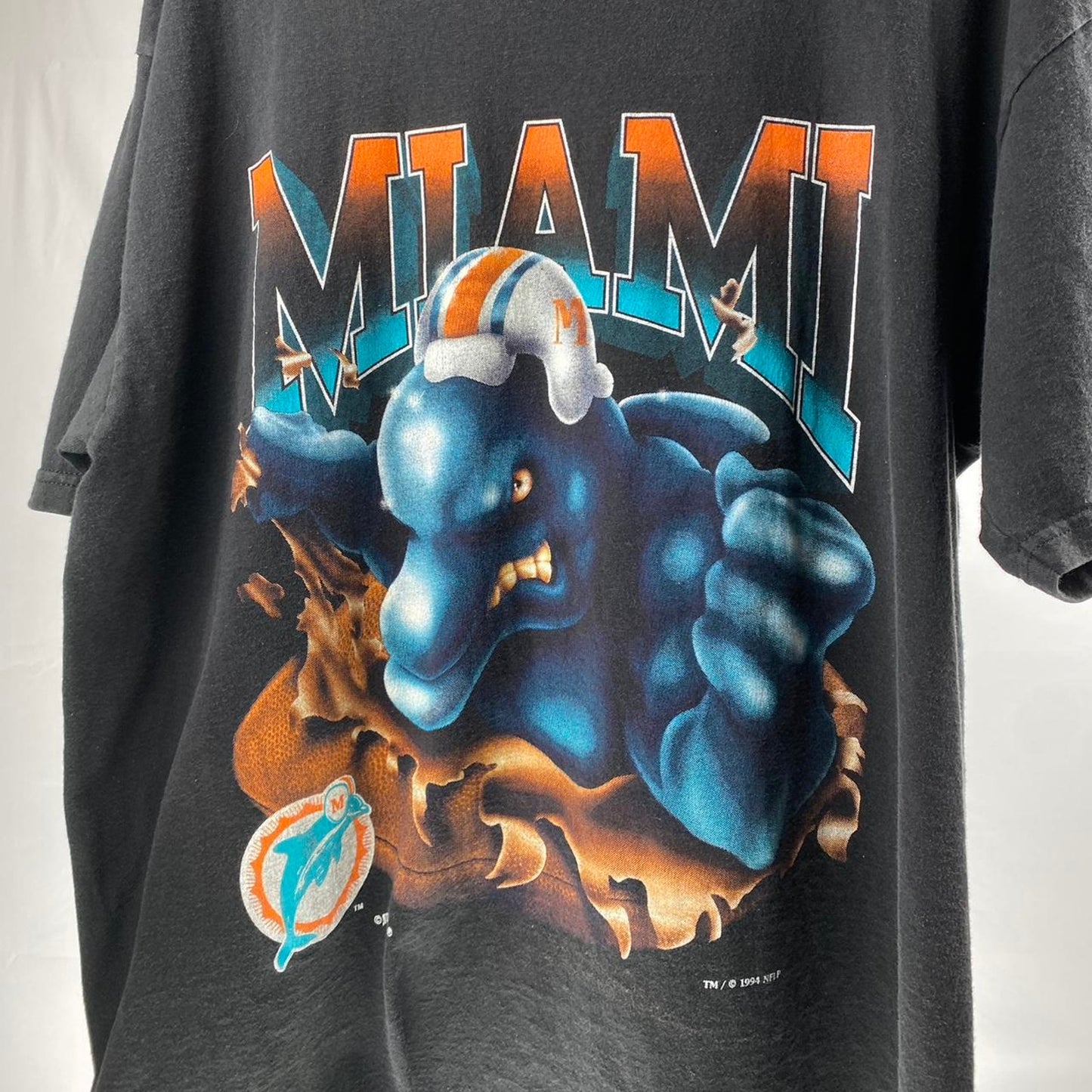 Nutmeg Dolphins Breakthrough Tee - XL