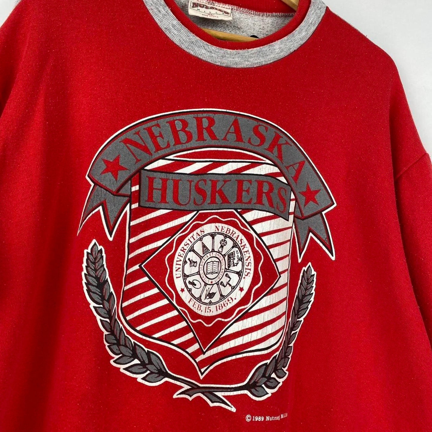 Nutmeg Husker Sweatshirt - XL