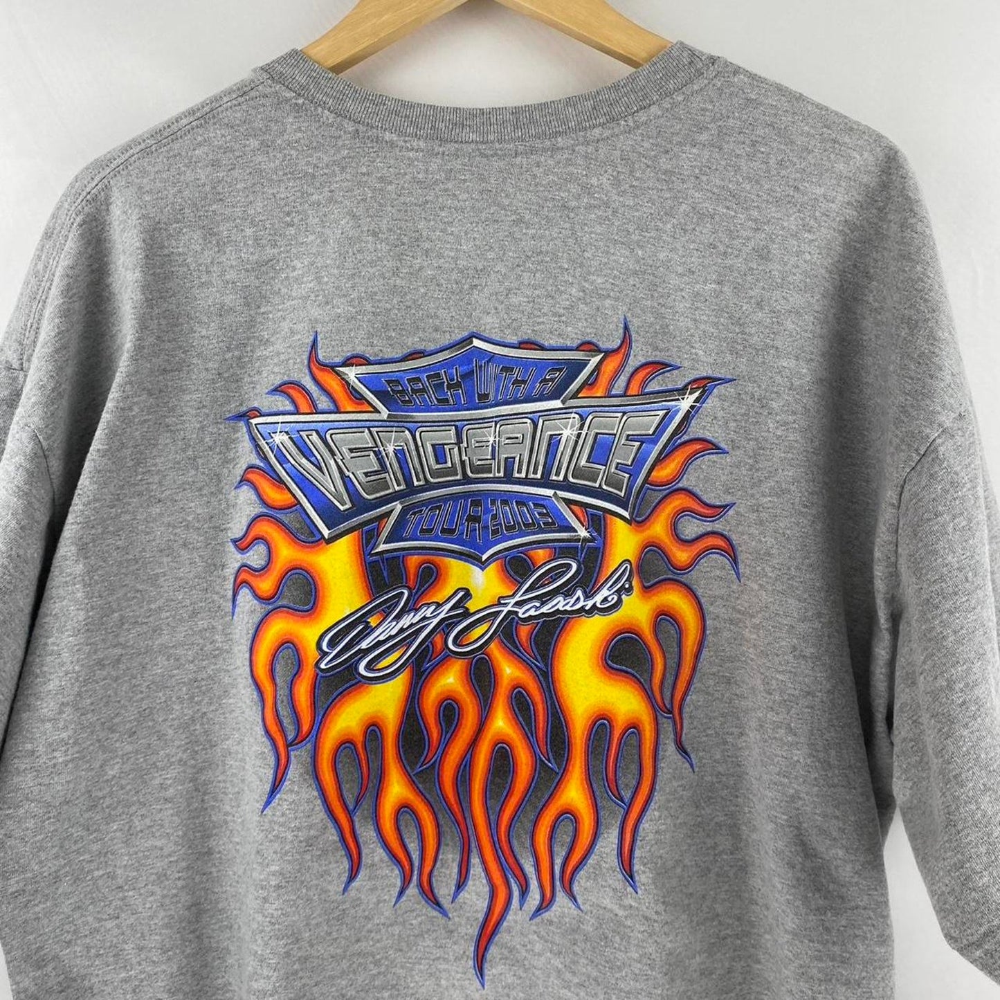 Y2K Flame Racing Tee - XXL
