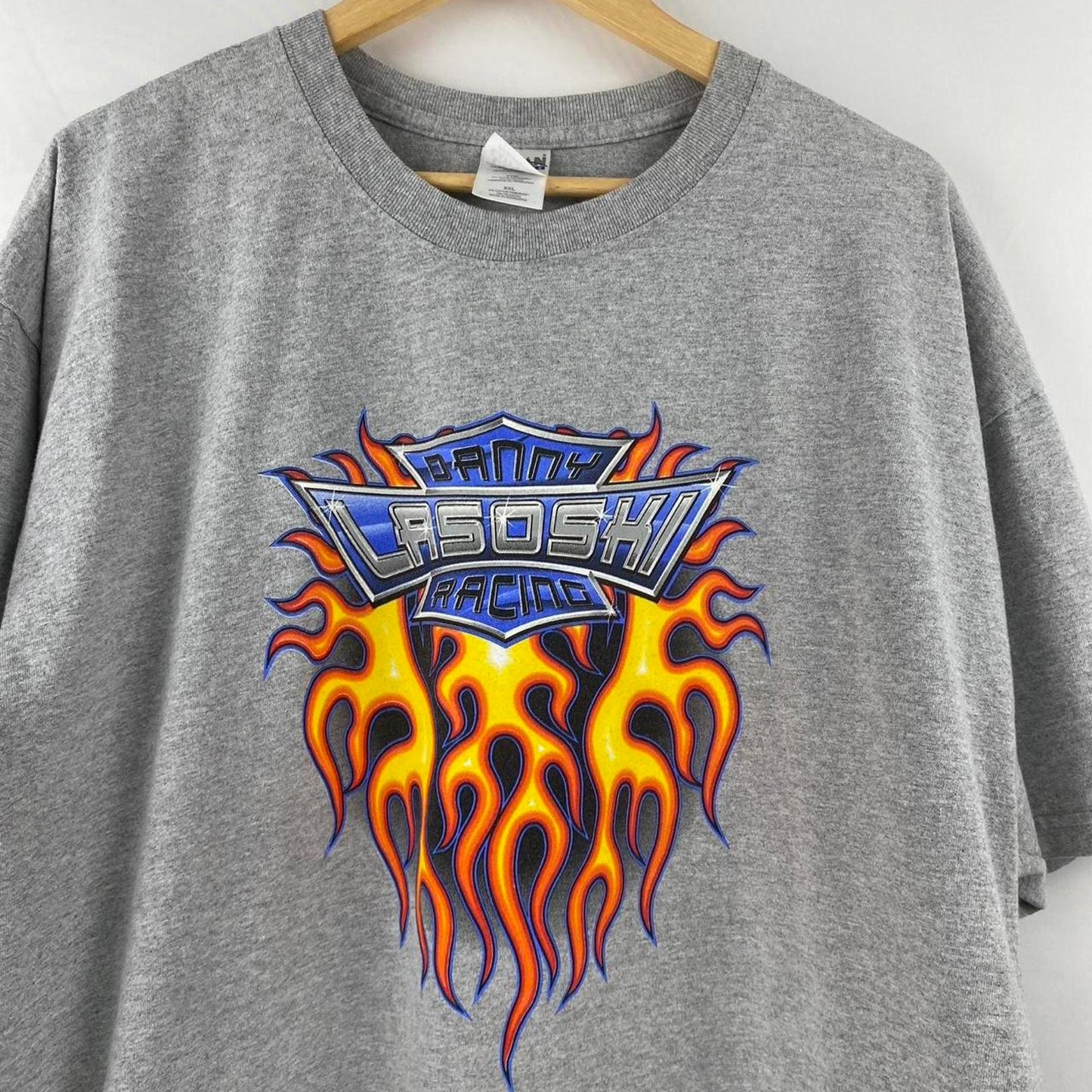 Y2K Flame Racing Tee - XXL