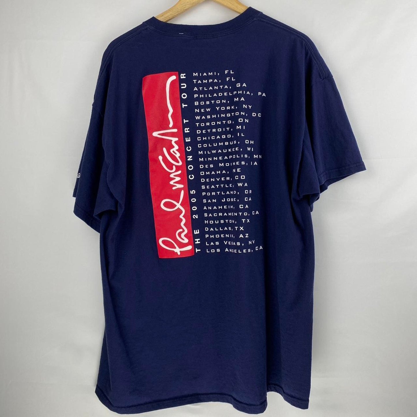 Paul McCartney USA Tee - XXL