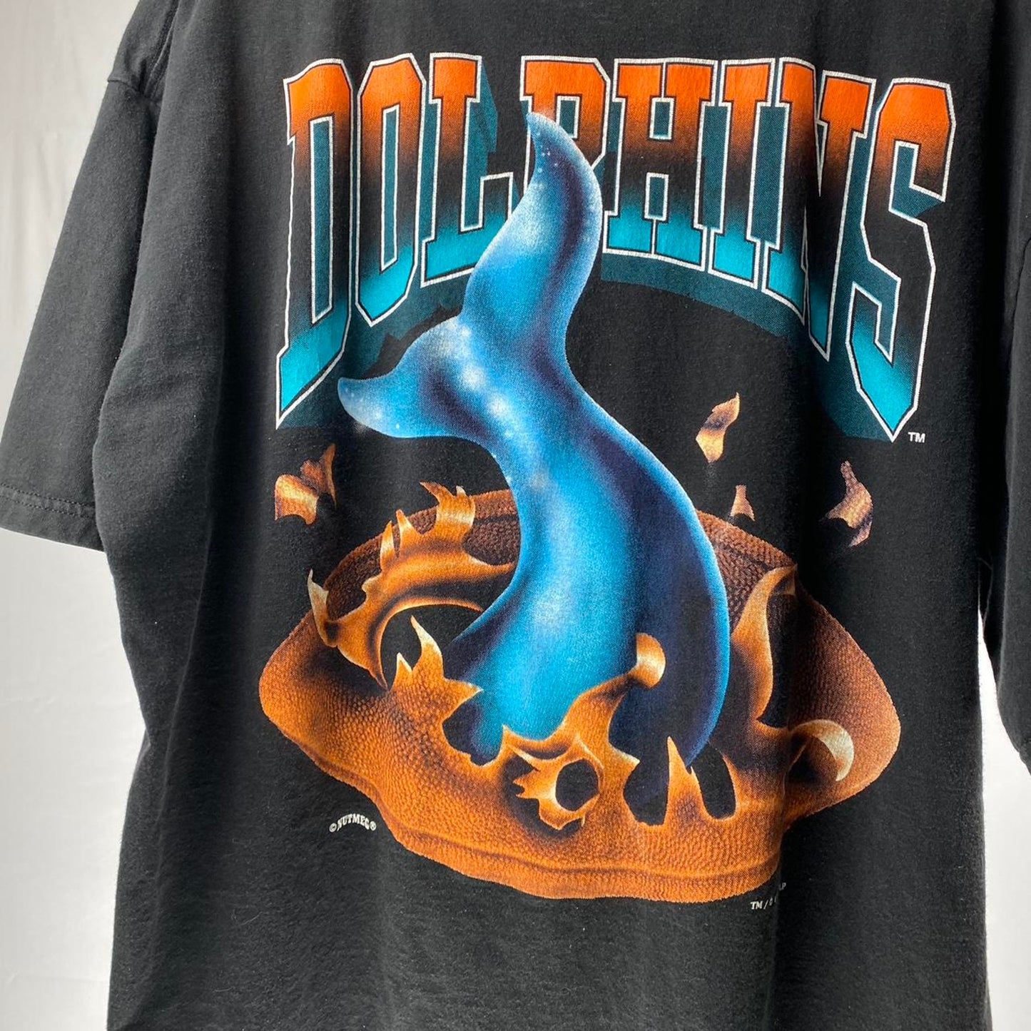 Nutmeg Dolphins Breakthrough Tee - XL