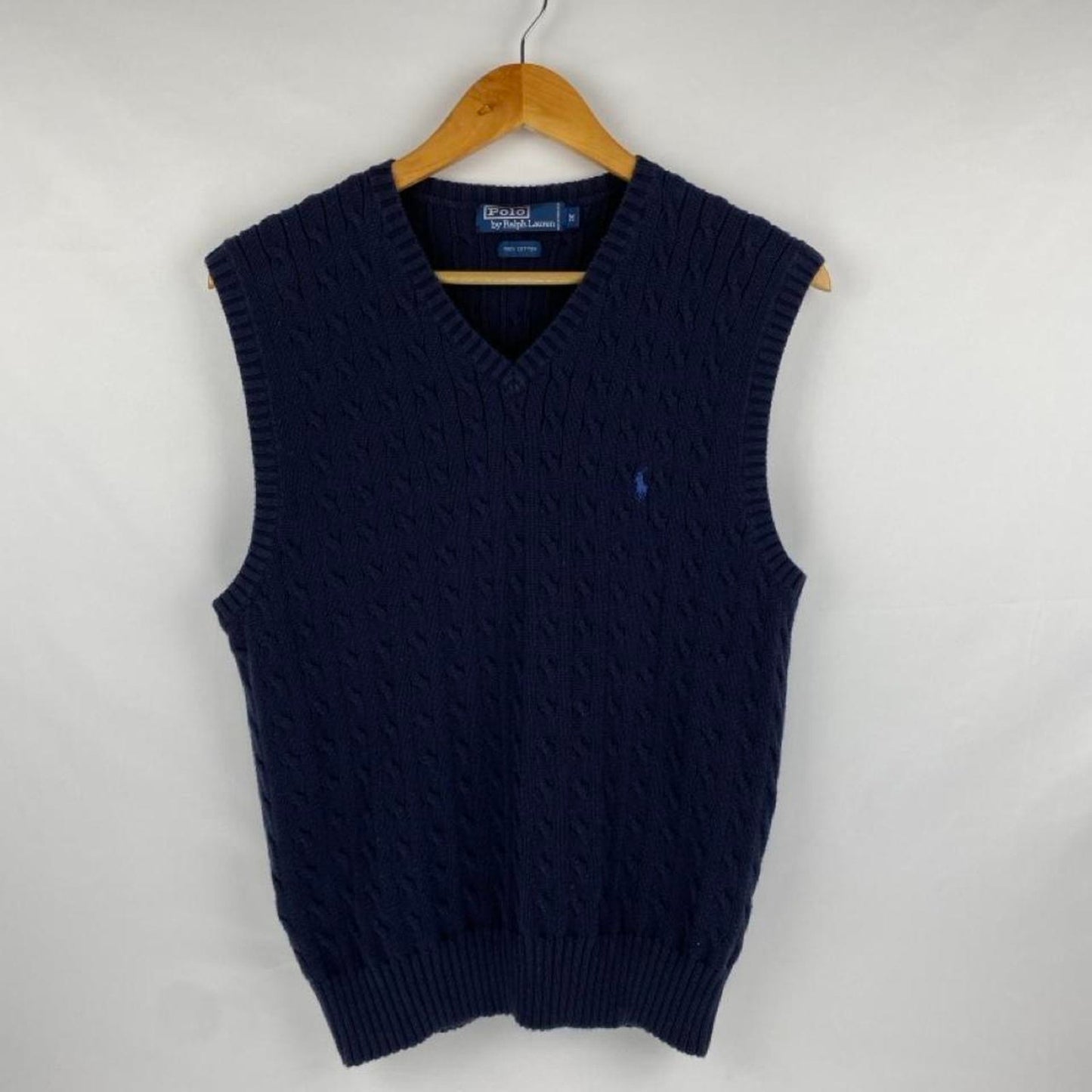 Polo Sweater Vest - M