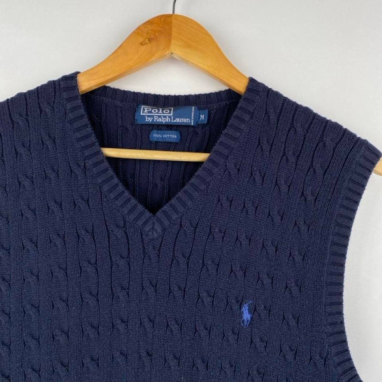 Polo Sweater Vest - M